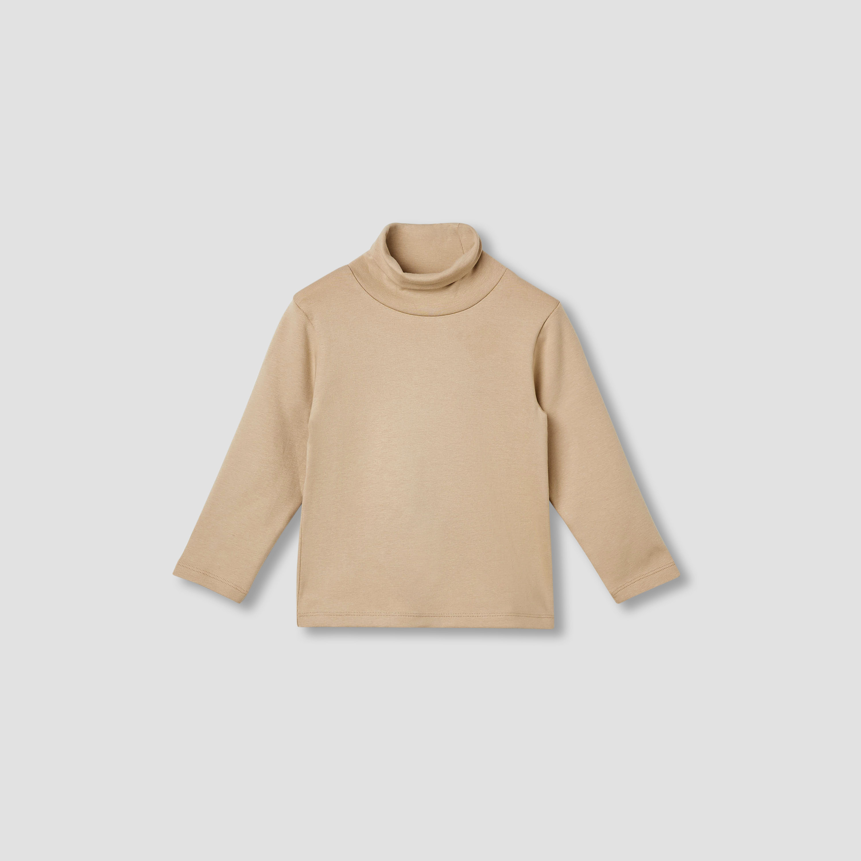 تيشيرتات سادة بياقة عالية وأكمام طويلة من جونيورز - طقم من قطعتين-baby-boys-clothing-tshirtsandpolos-image-3