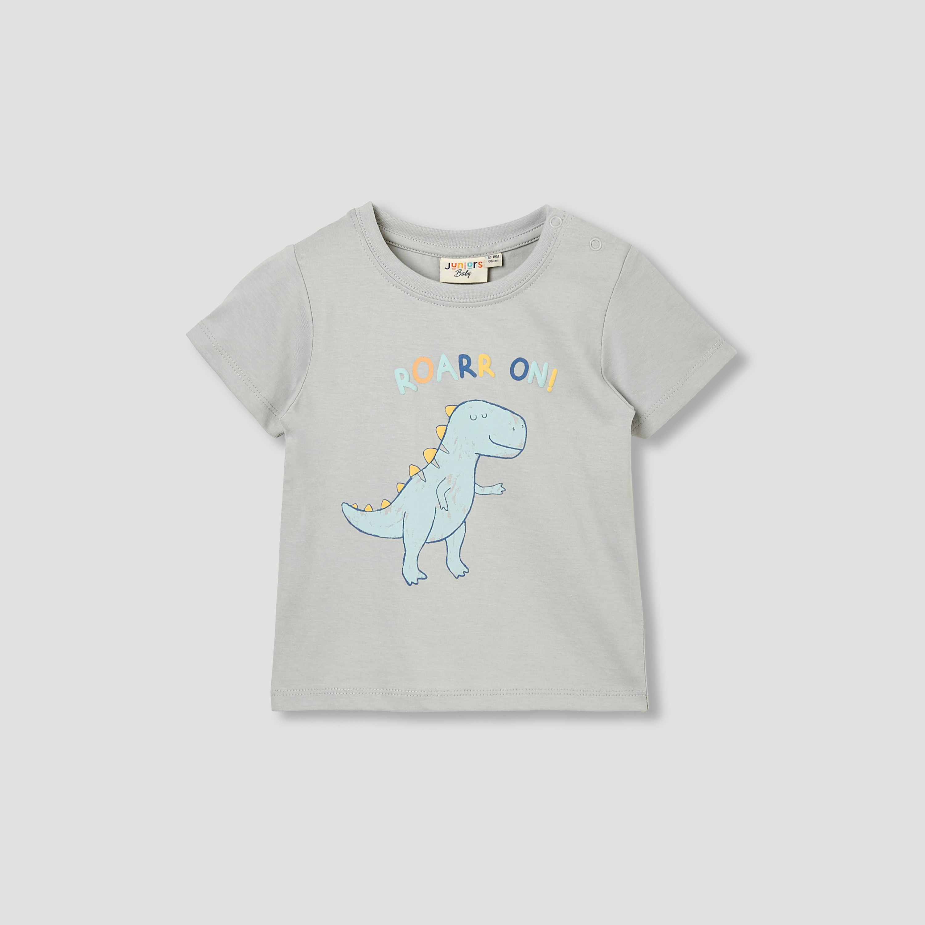 Juniors Dinosaur Print T-shirt-baby-boys-clothing-tshirtsandpolos-image-2