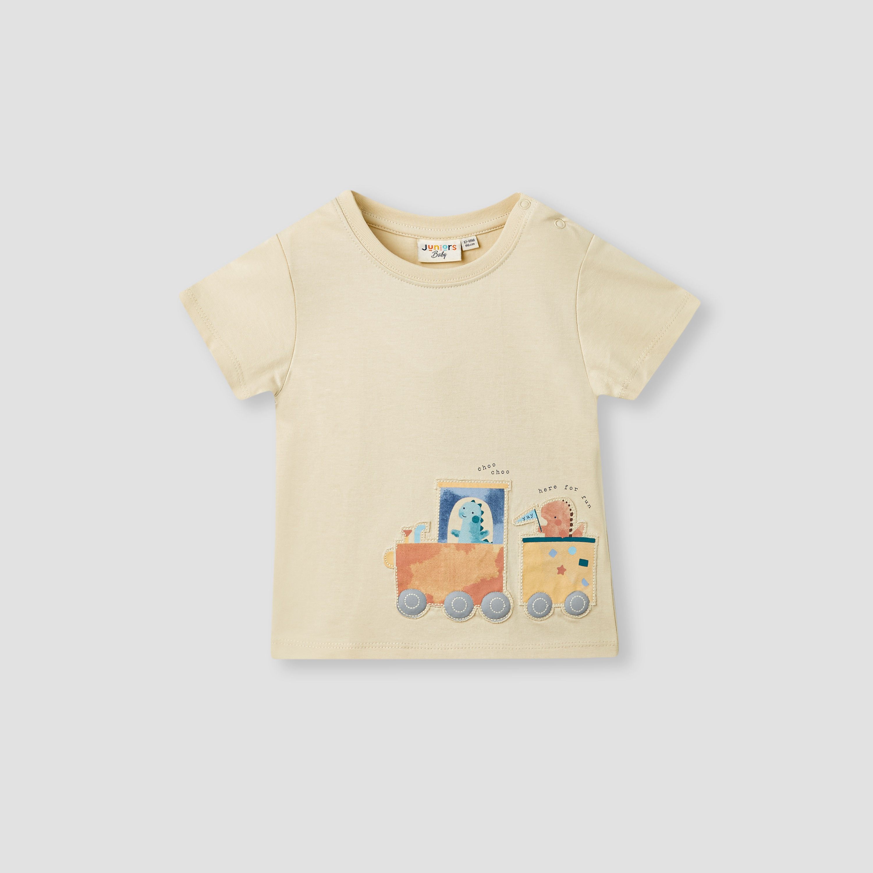 تيشيرت بأكمام قصيرة وطبعات من جونيورز - طقم من 3 قطع-baby-boys-clothing-multipacks-image-3