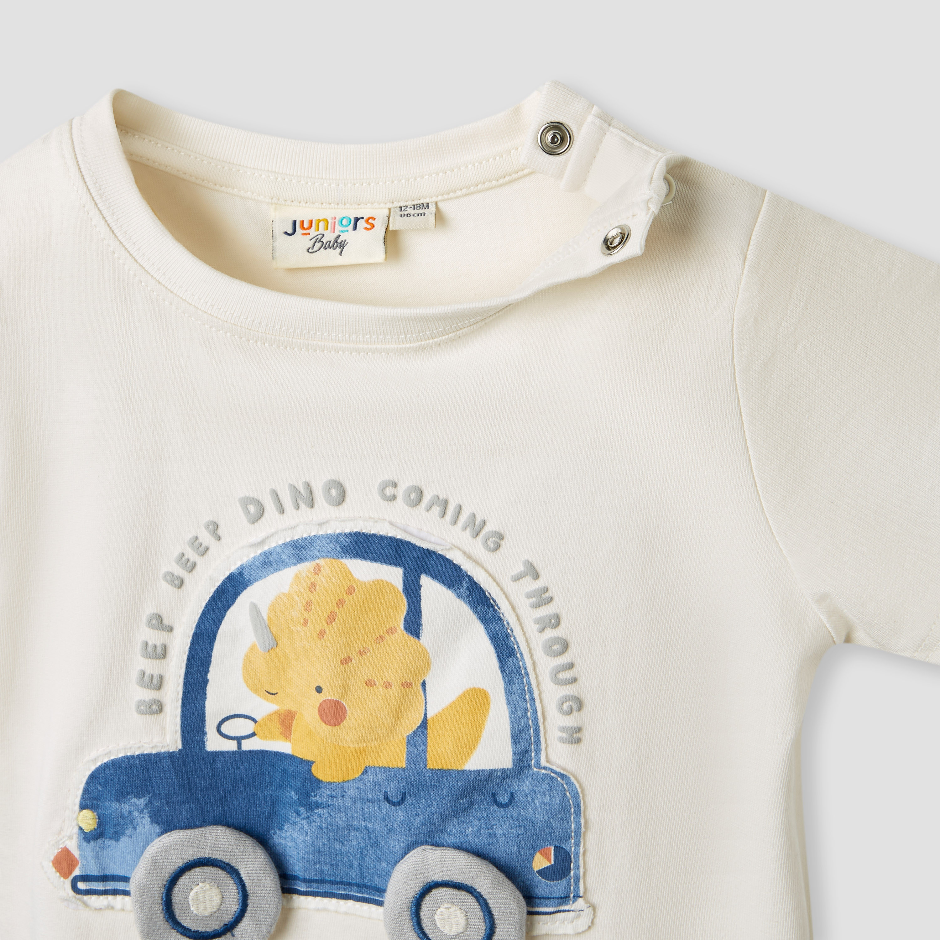 تيشيرت بأكمام قصيرة وطبعات من جونيورز - طقم من 3 قطع-baby-boys-clothing-multipacks-image-5