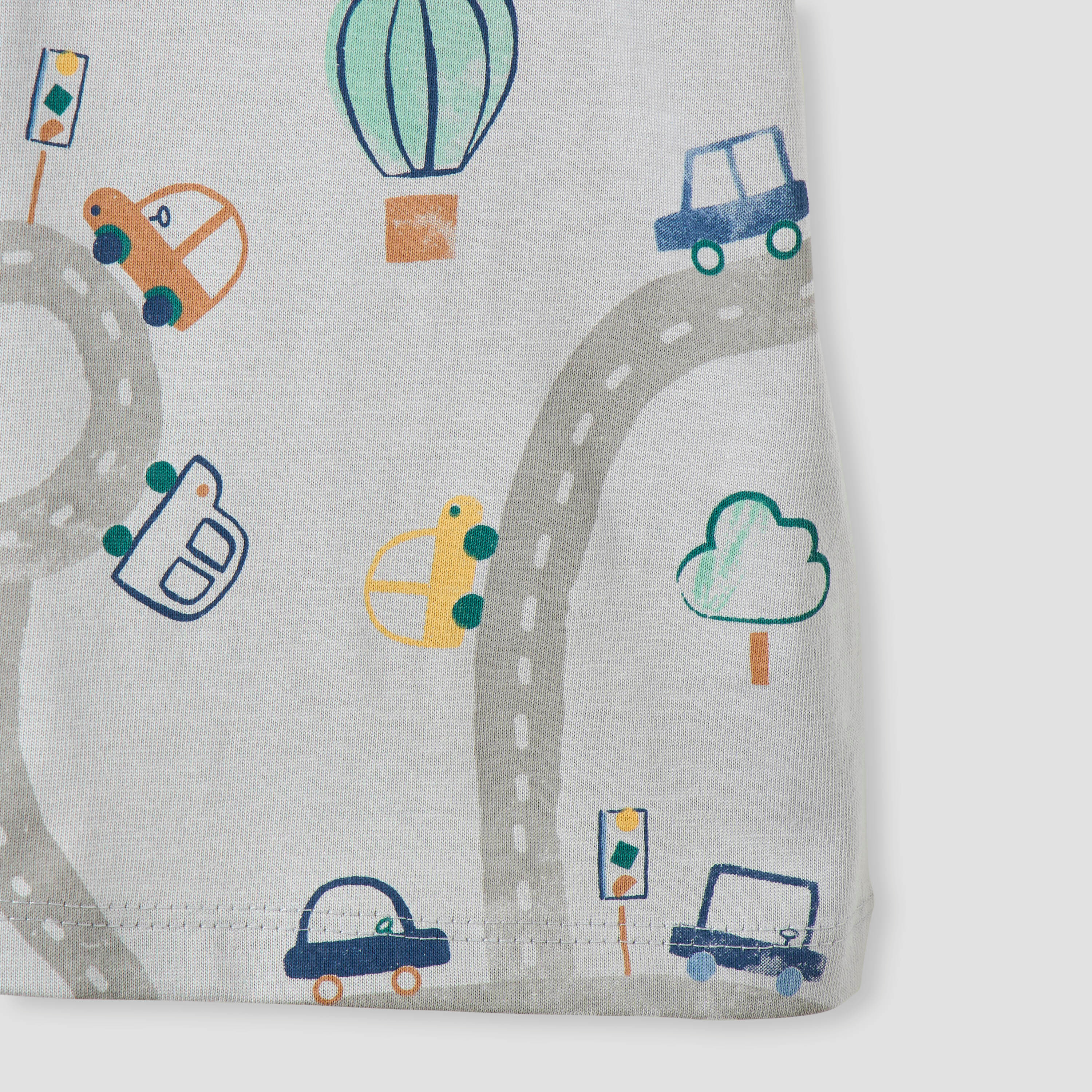 Juniors Printed T-shirt with Short Sleeves - Set of 3-baby-boys-clothing-multipacks-image-5