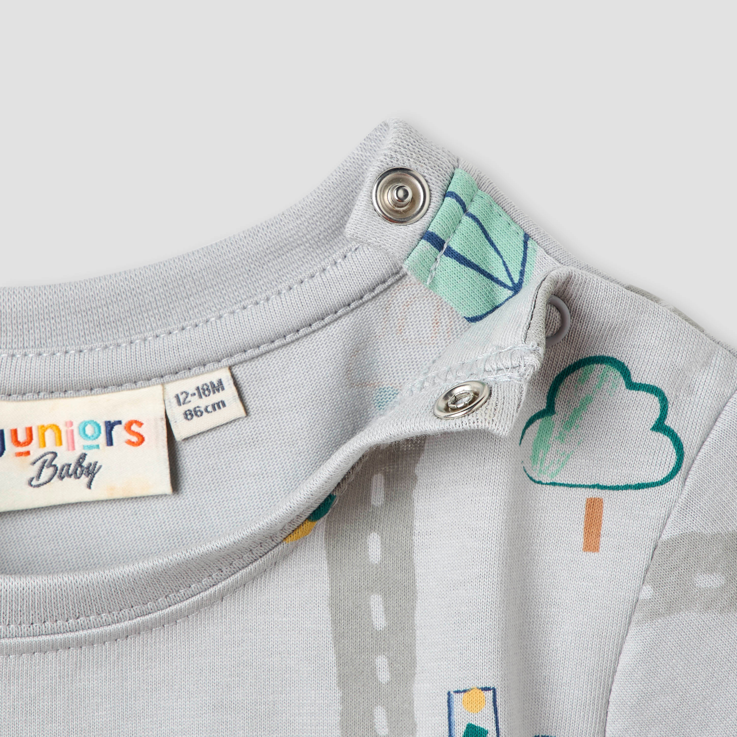 Juniors Printed T-shirt with Short Sleeves - Set of 3-baby-boys-clothing-multipacks-image-7
