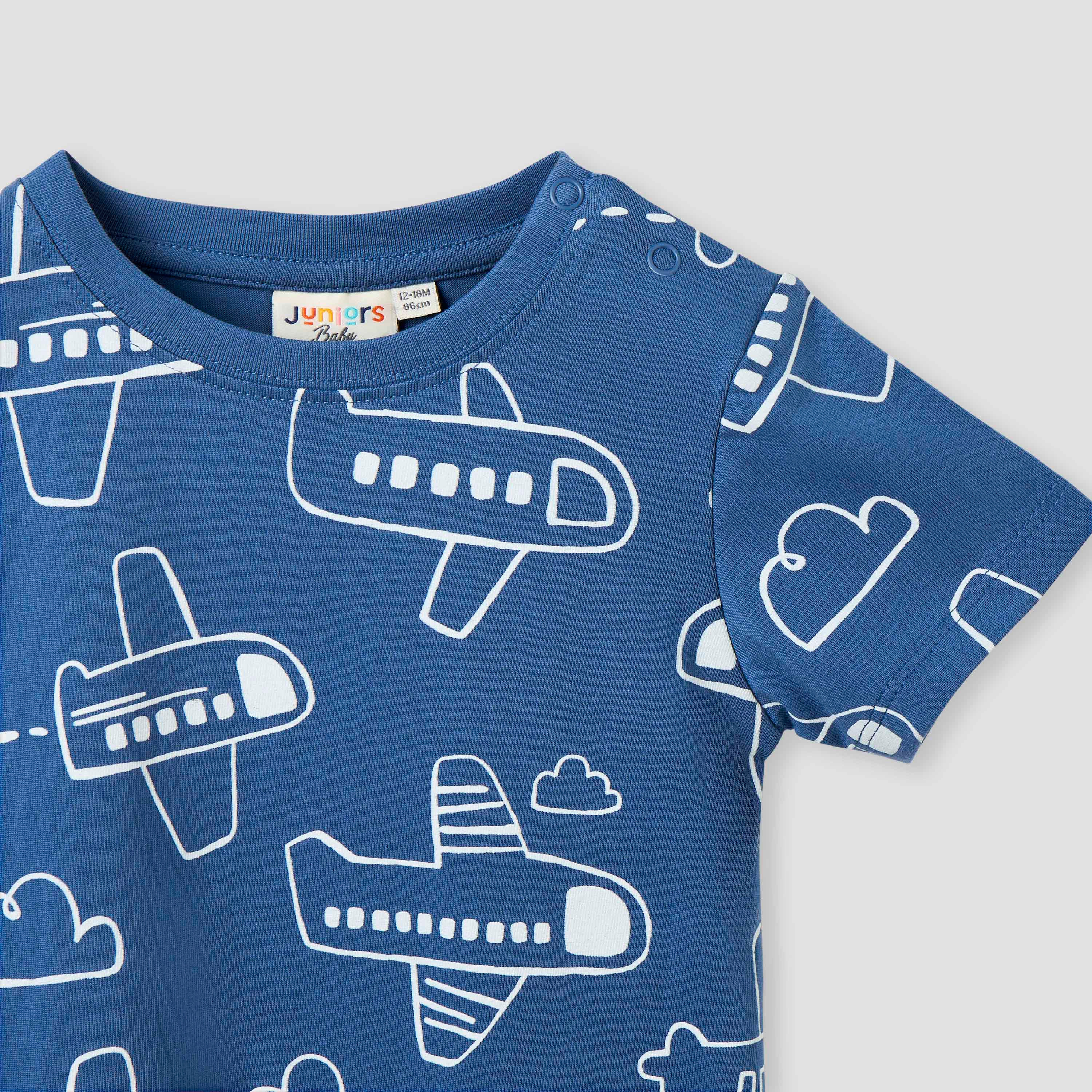 Juniors Assorted T-shirt with Short Sleeves - Set of 3-baby-boys-clothing-multipacks-image-5