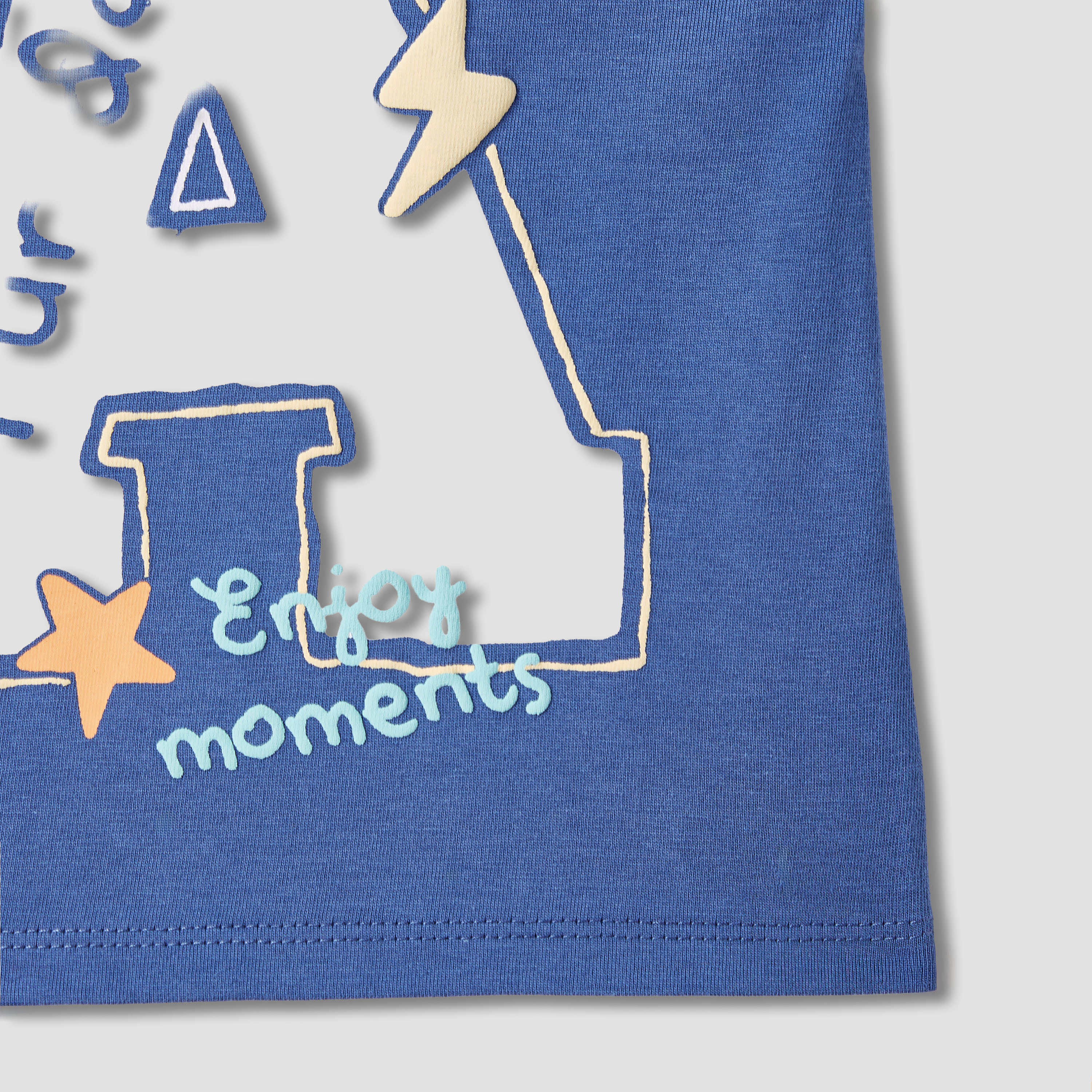 Juniors Graphic Print T-shirt with Short Sleeves-baby-boys-clothing-tshirtsandpolos-image-4