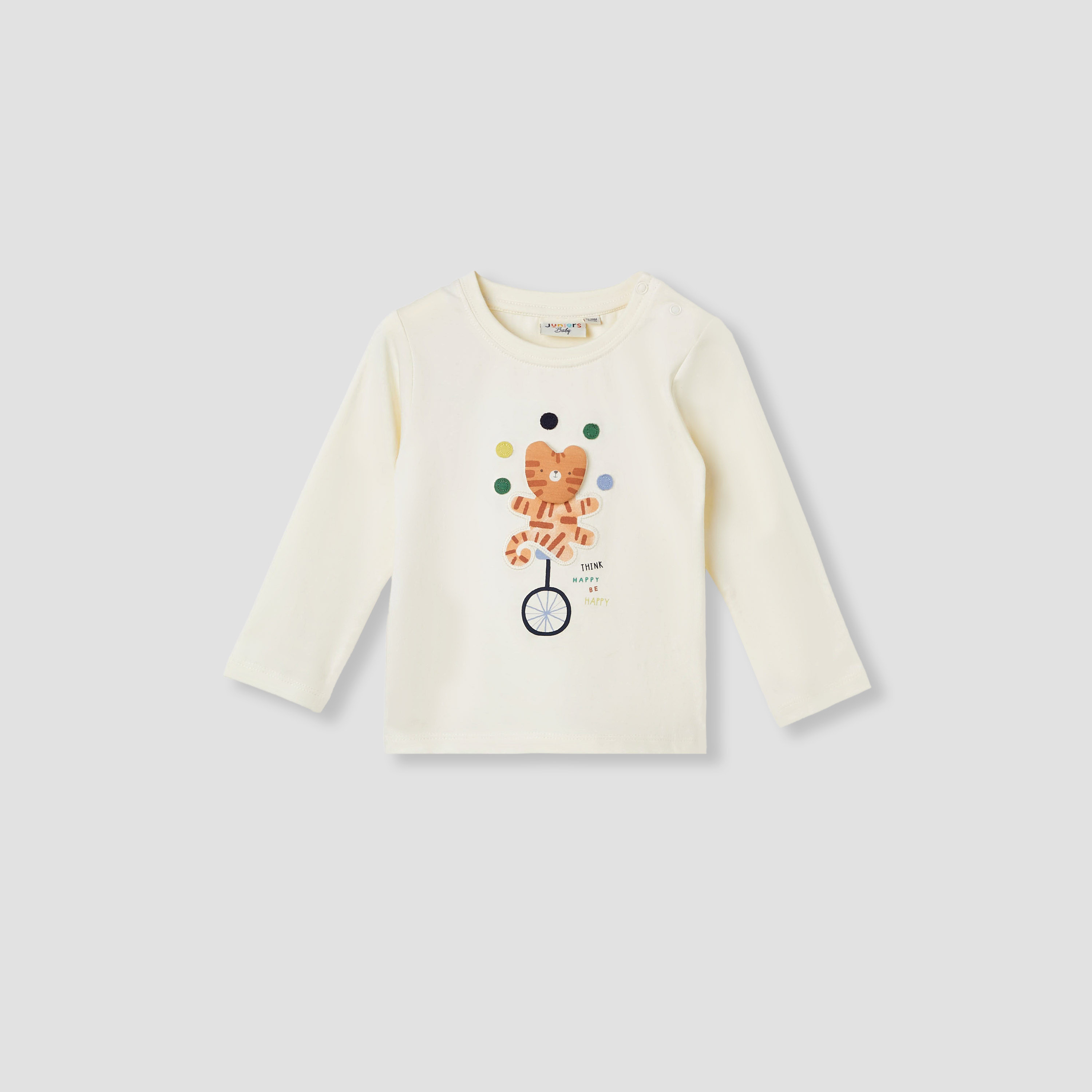 Juniors Animal Applique T-shirt with Long Sleeves - Set of 3-baby-boys-clothing-multipacks-image-3
