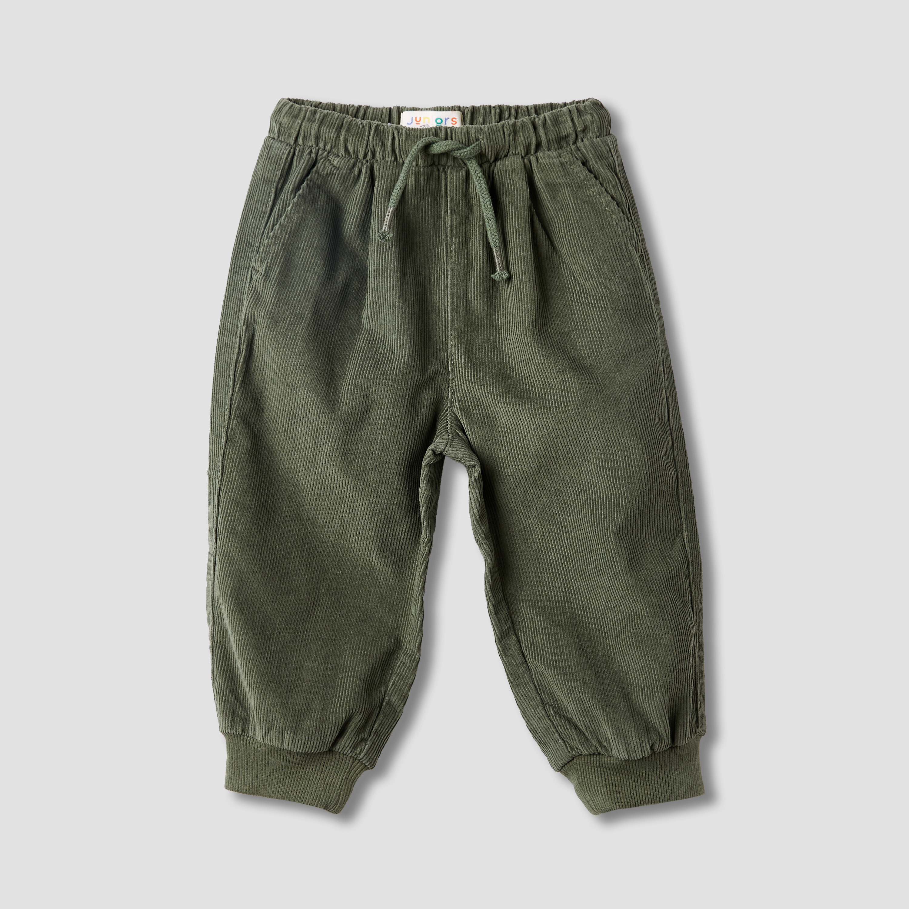 بنطلون رياضي كارجو سادة من الكوردروي مع جيوب من جونيورز-baby-boys-clothing-bottoms-trousers-image-5