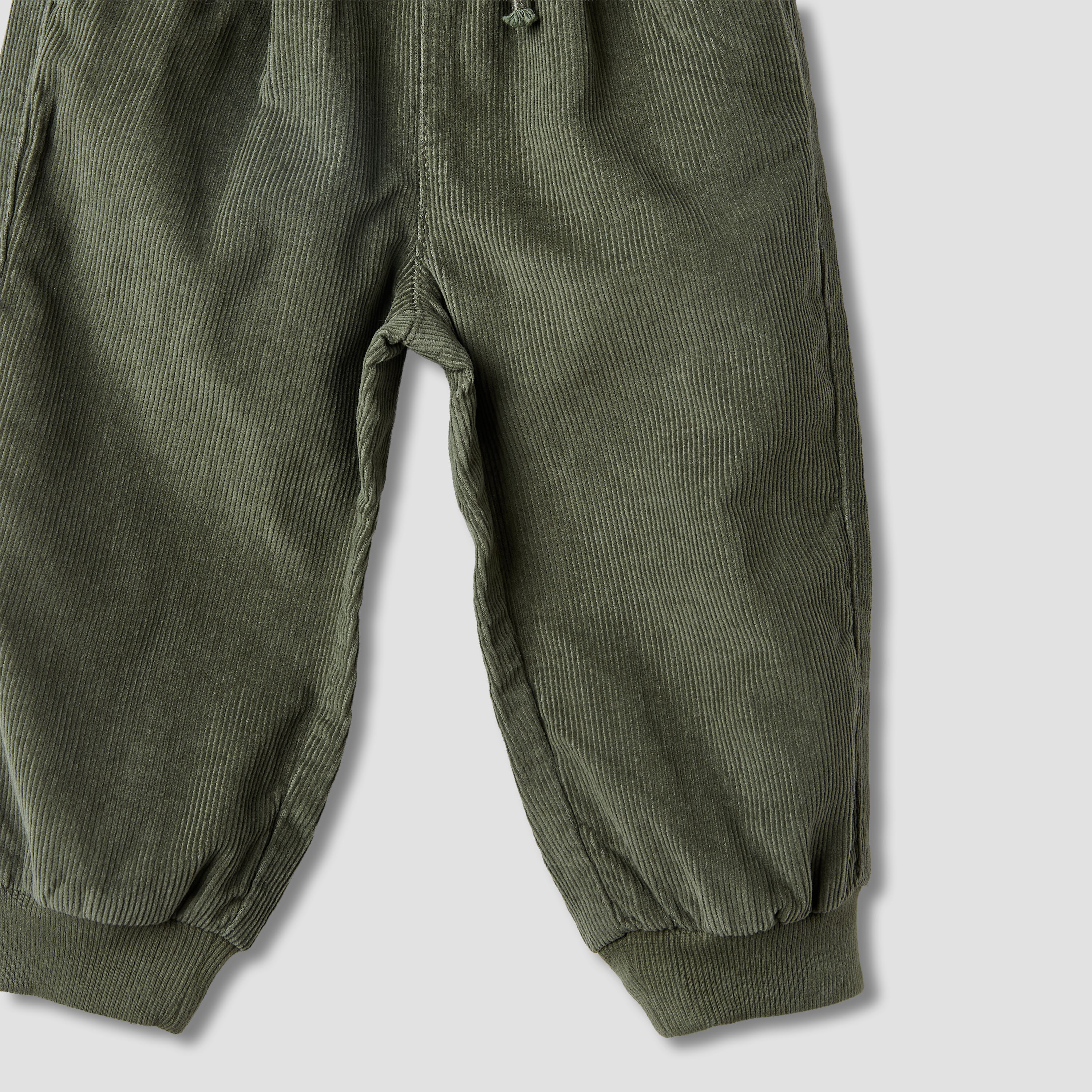 بنطلون رياضي كارجو سادة من الكوردروي مع جيوب من جونيورز-baby-boys-clothing-bottoms-trousers-image-2