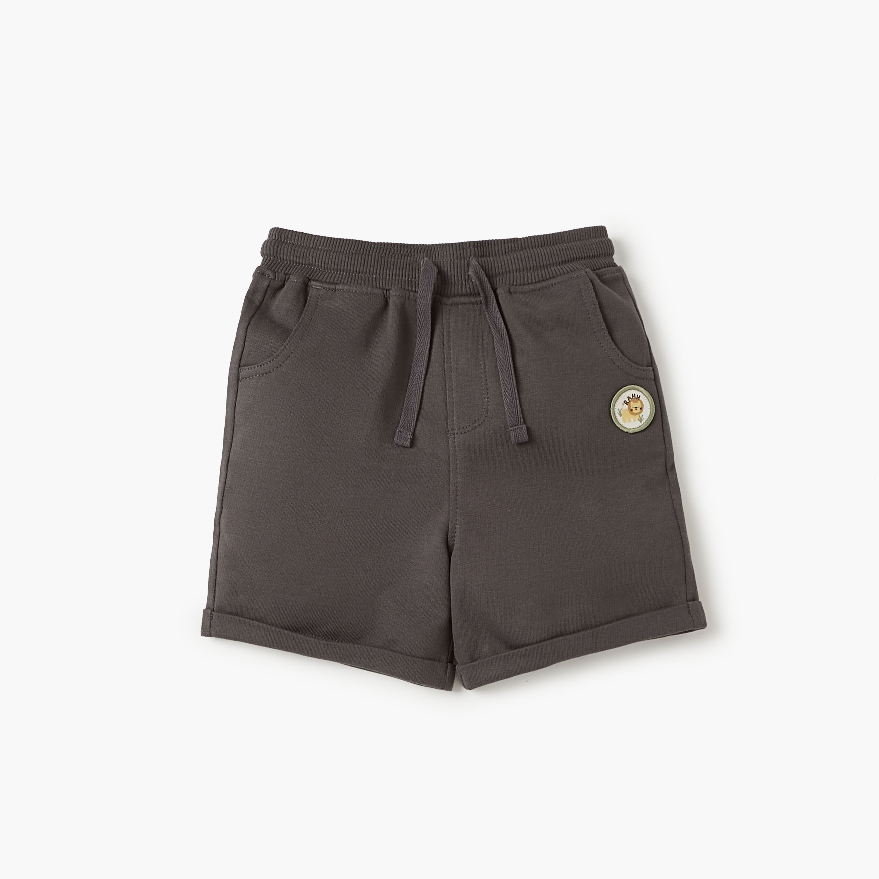 Juniors Assorted Shorts with Drawstring Closure - Set of 2-baby-boys-clothing-bottoms-shorts-image-2