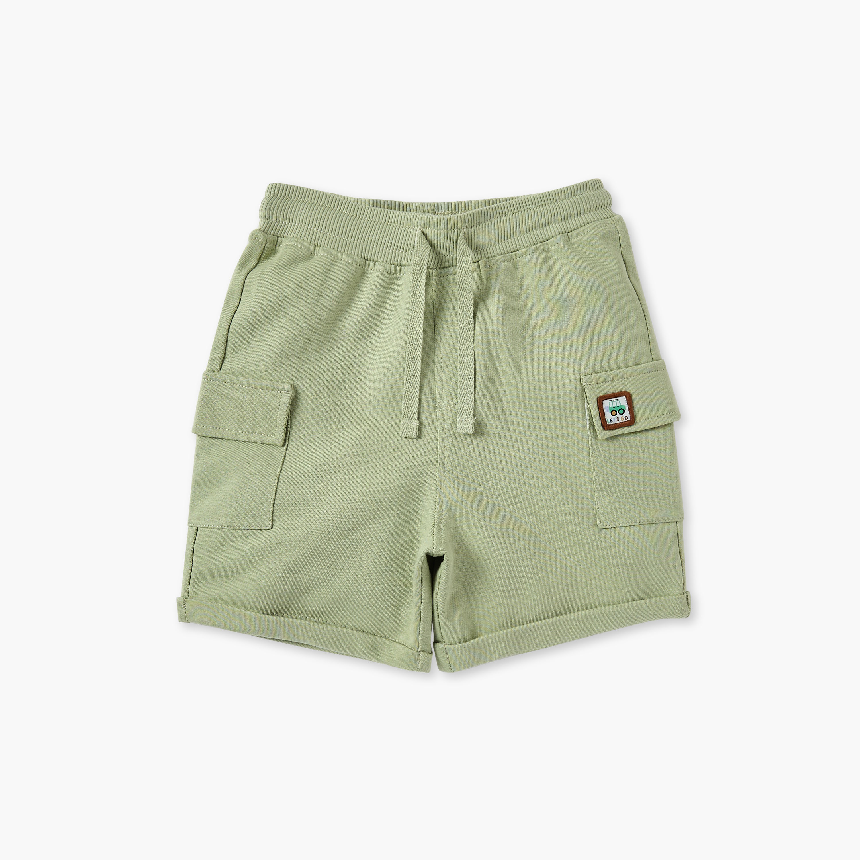Juniors Assorted Shorts with Drawstring Closure - Set of 2-baby-boys-clothing-bottoms-shorts-image-2