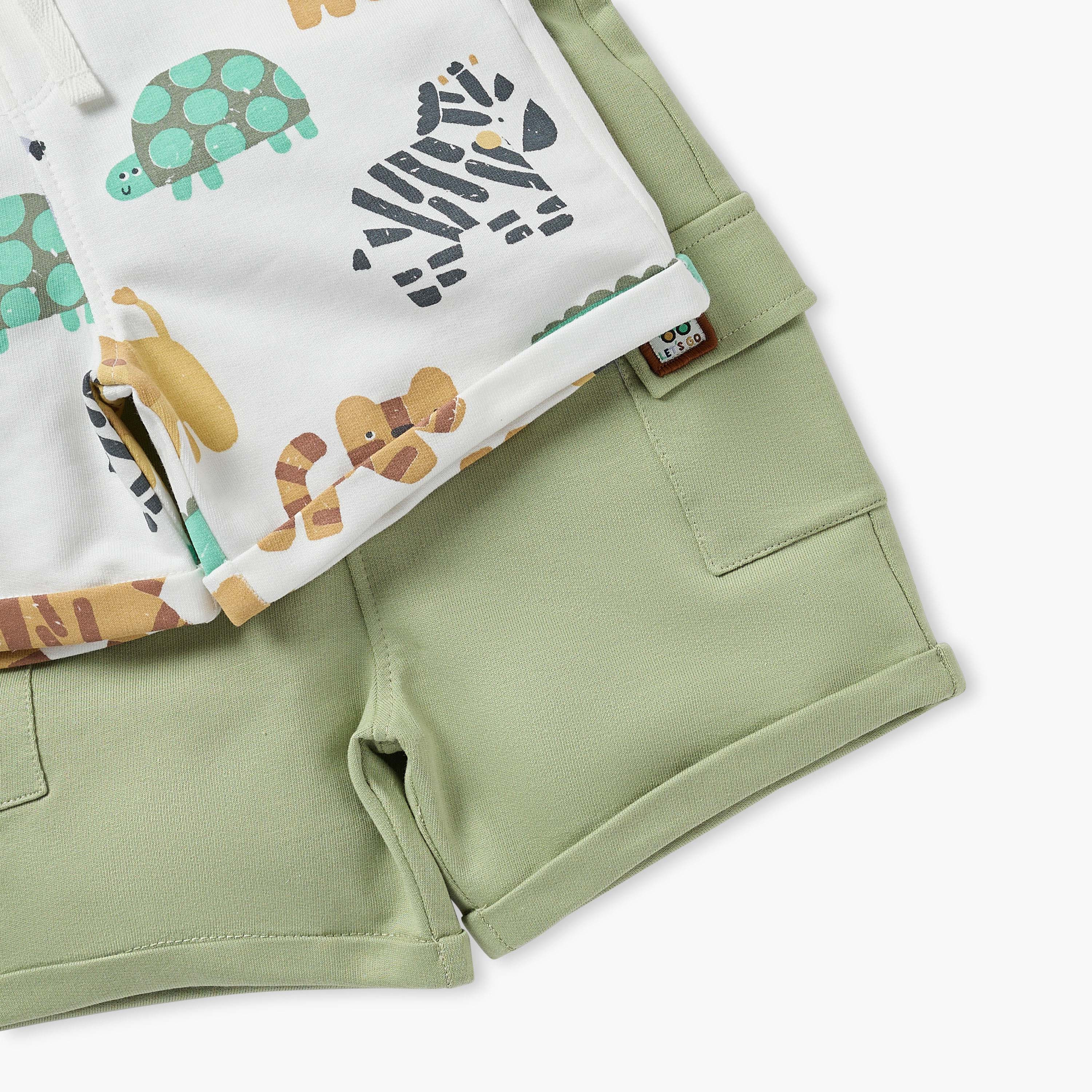 Juniors Assorted Shorts with Drawstring Closure - Set of 2-baby-boys-clothing-bottoms-shorts-image-5