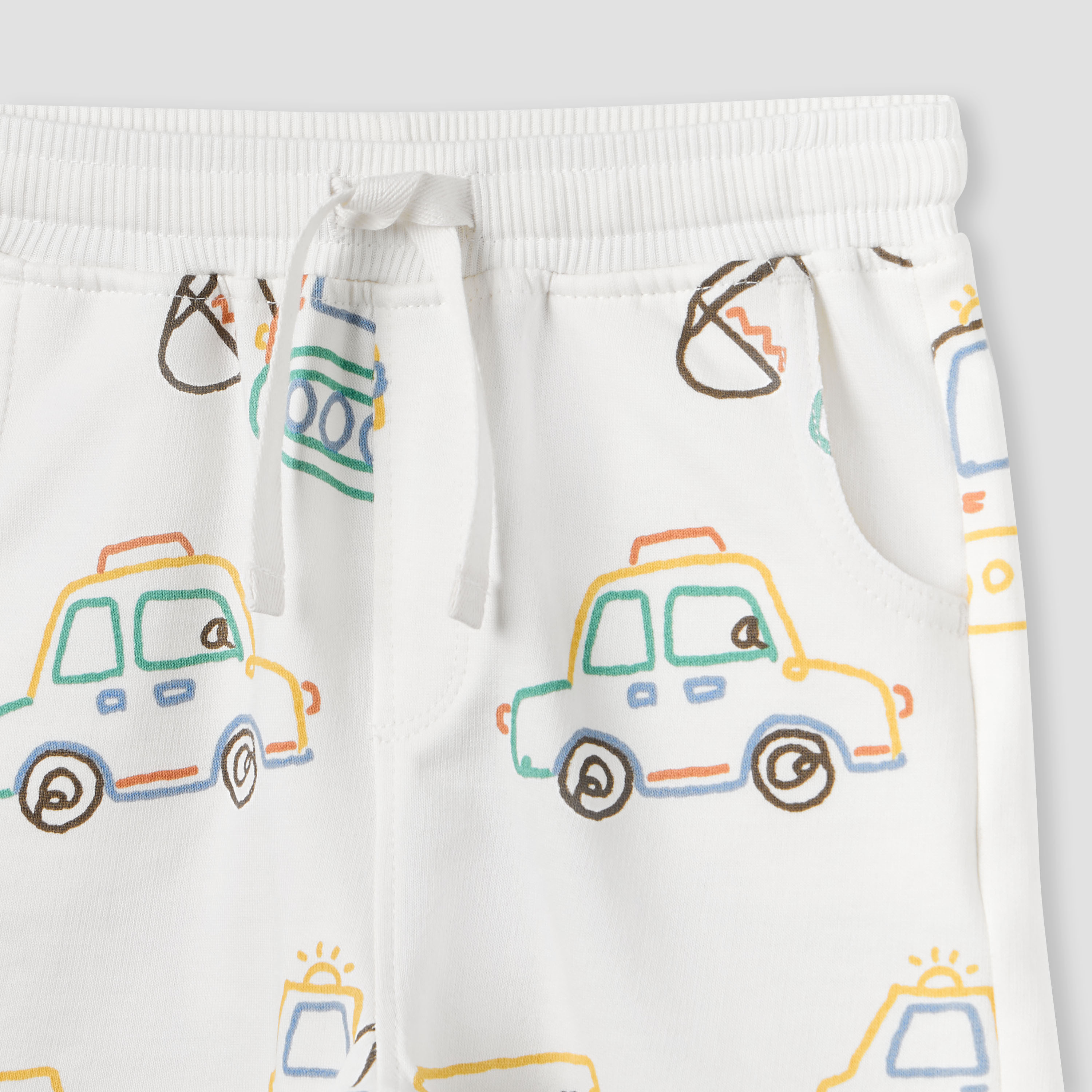 Juniors All-Over Vehicle Print Shorts with Drawstring Closure-baby-boys-clothing-bottoms-shorts-image-3