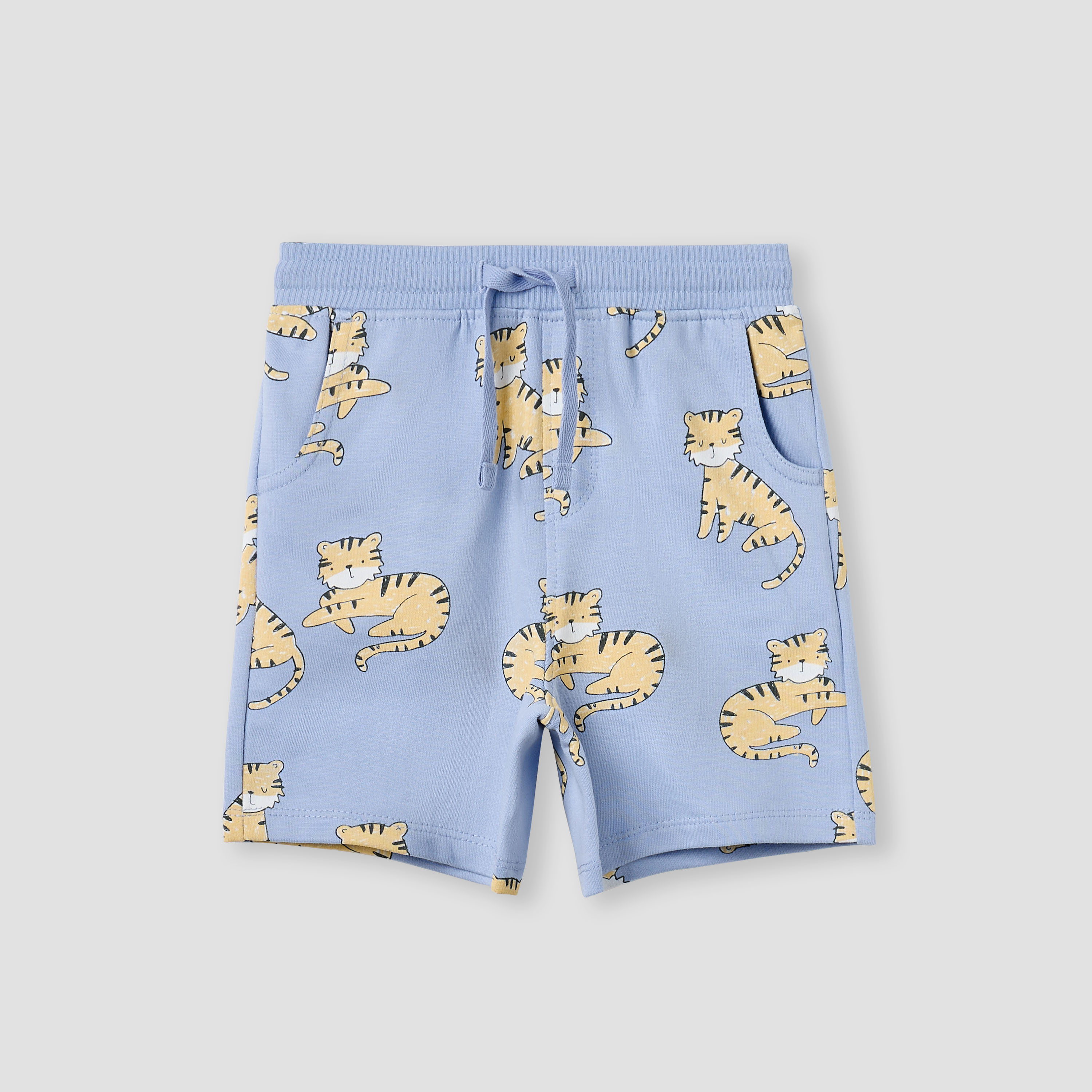 شورت بطبعات نمر وجيوب من جونيورز-baby-boys-clothing-bottoms-shorts-image-1
