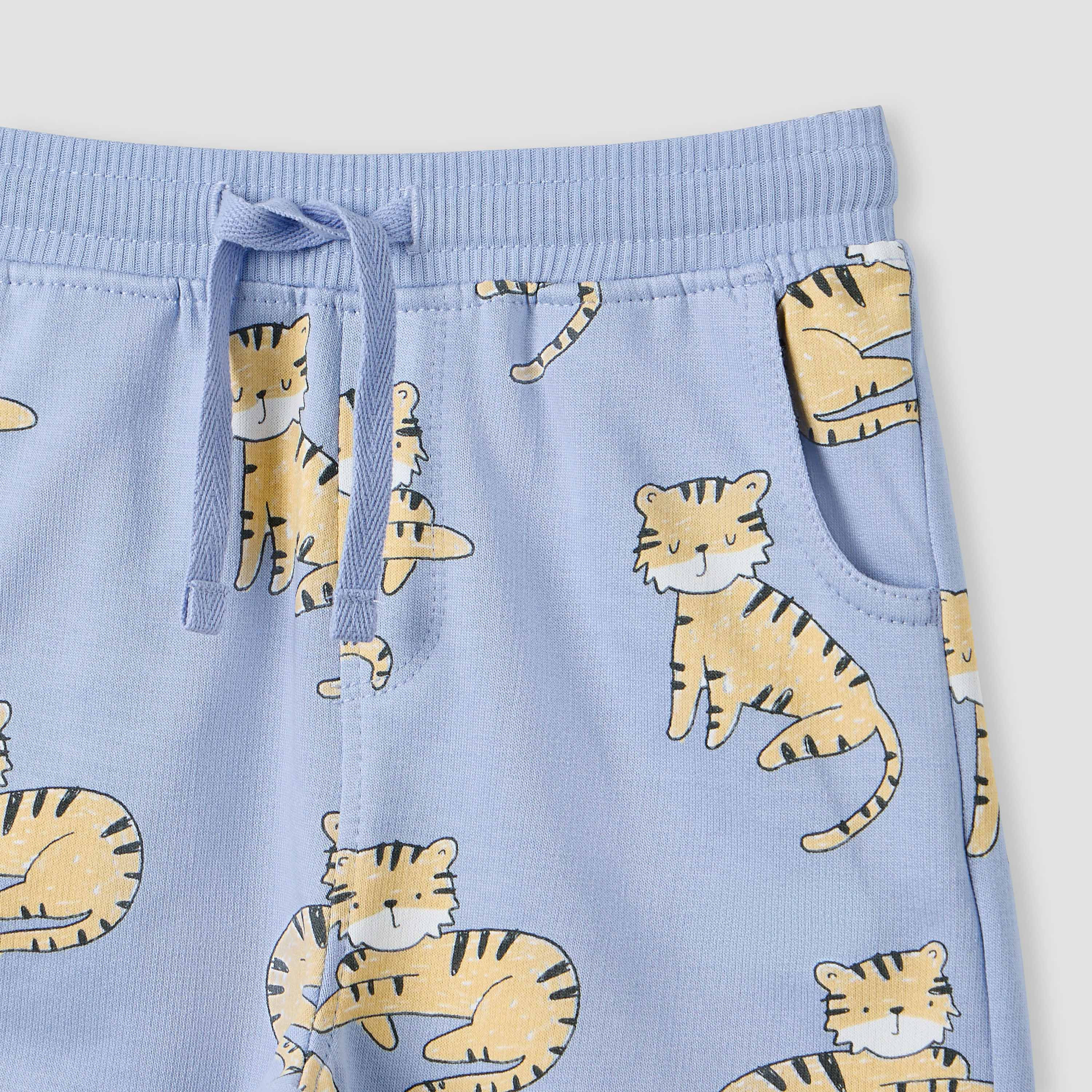 شورت بطبعات نمر وجيوب من جونيورز-baby-boys-clothing-bottoms-shorts-image-2