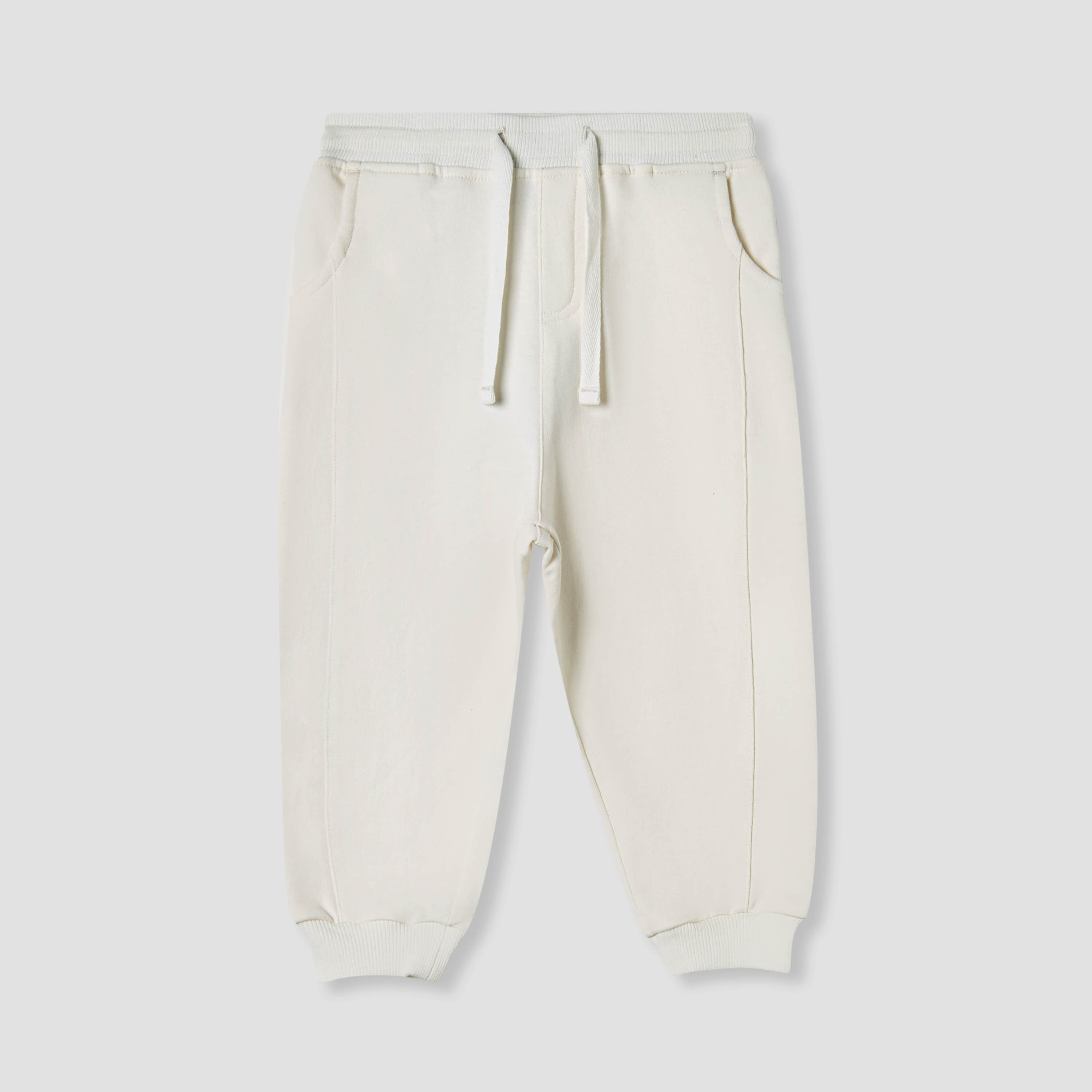 Juniors Solid Joggers with Drawstring Closure and Pockets-baby-boys-clothing-bottoms-joggersandtrackpants-image-1