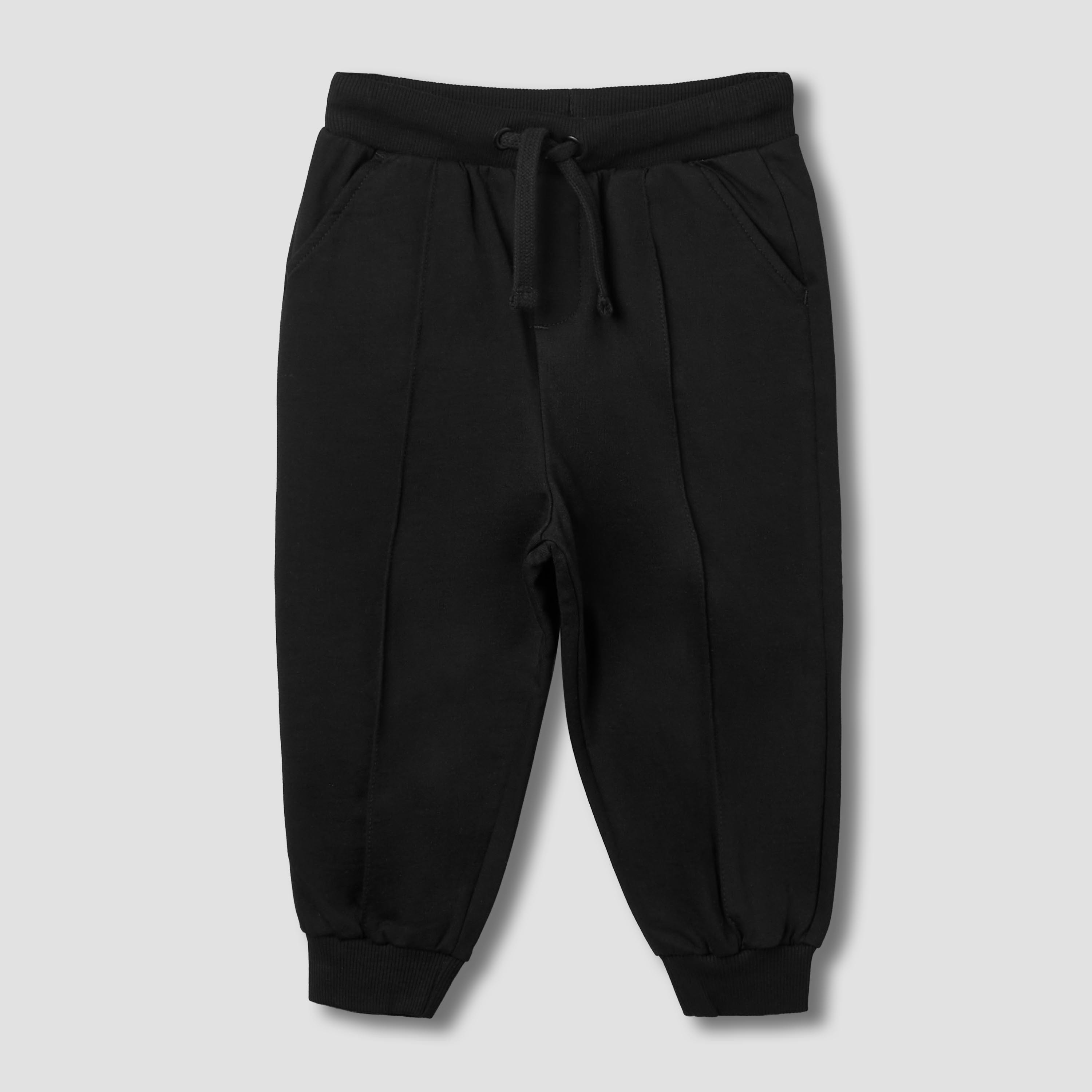بنطلون رياضي بخصر مطاطي وجيوب من جونيورز-baby-boys-clothing-bottoms-joggersandtrackpants-image-2