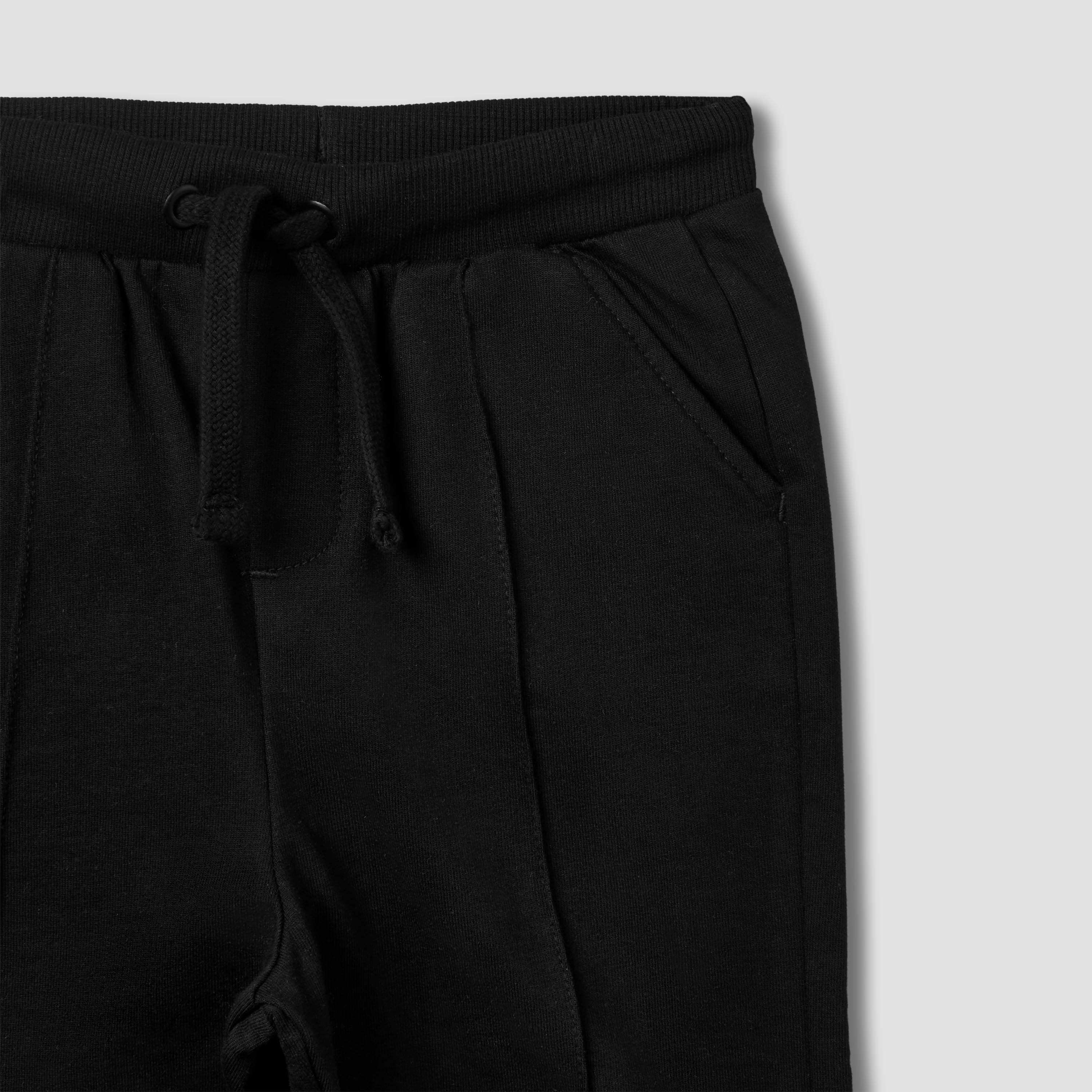 بنطلون رياضي بخصر مطاطي وجيوب من جونيورز-baby-boys-clothing-bottoms-joggersandtrackpants-image-4