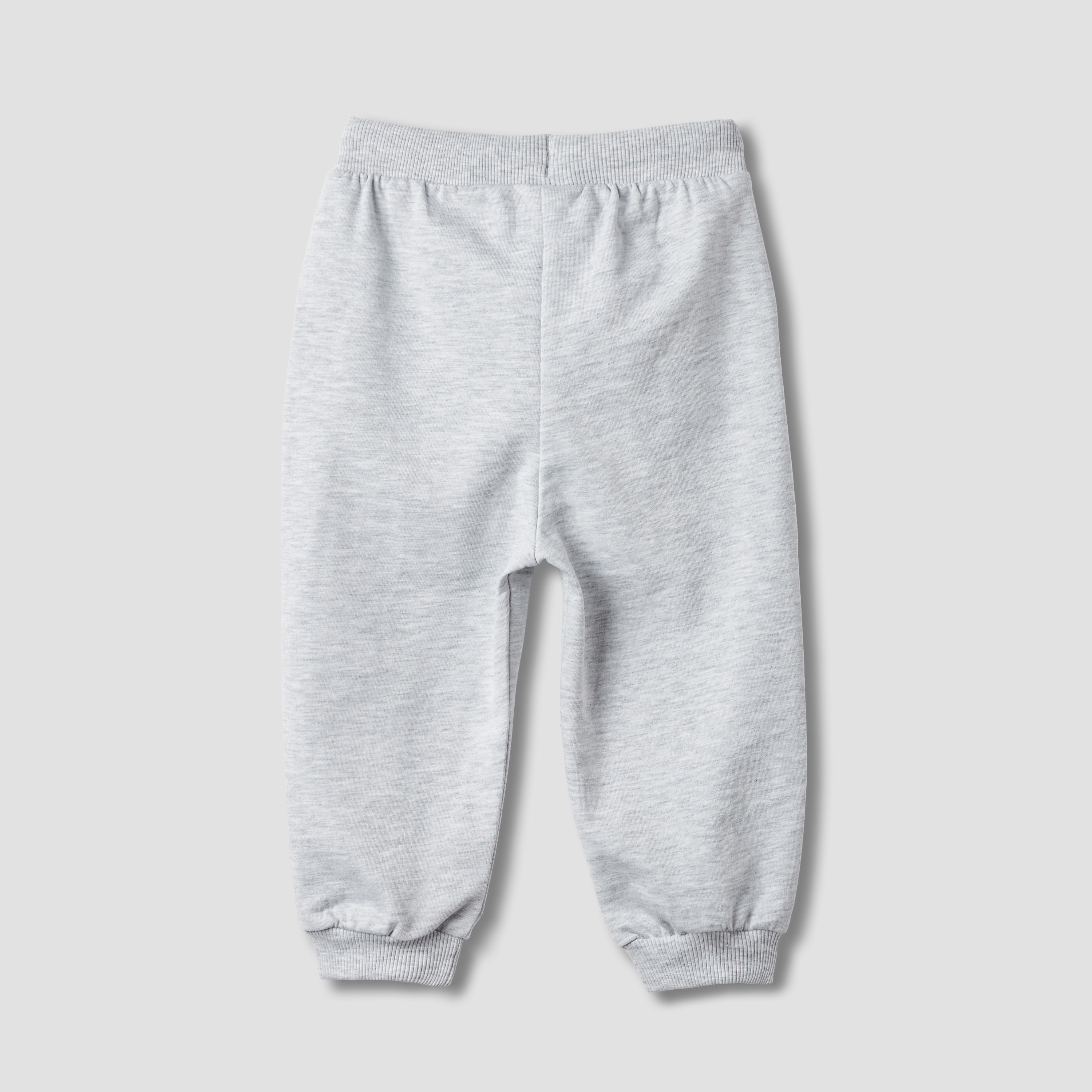 Juniors Panelled Joggers with Drawstring Closure-baby-boys-clothing-bottoms-joggersandtrackpants-image-2