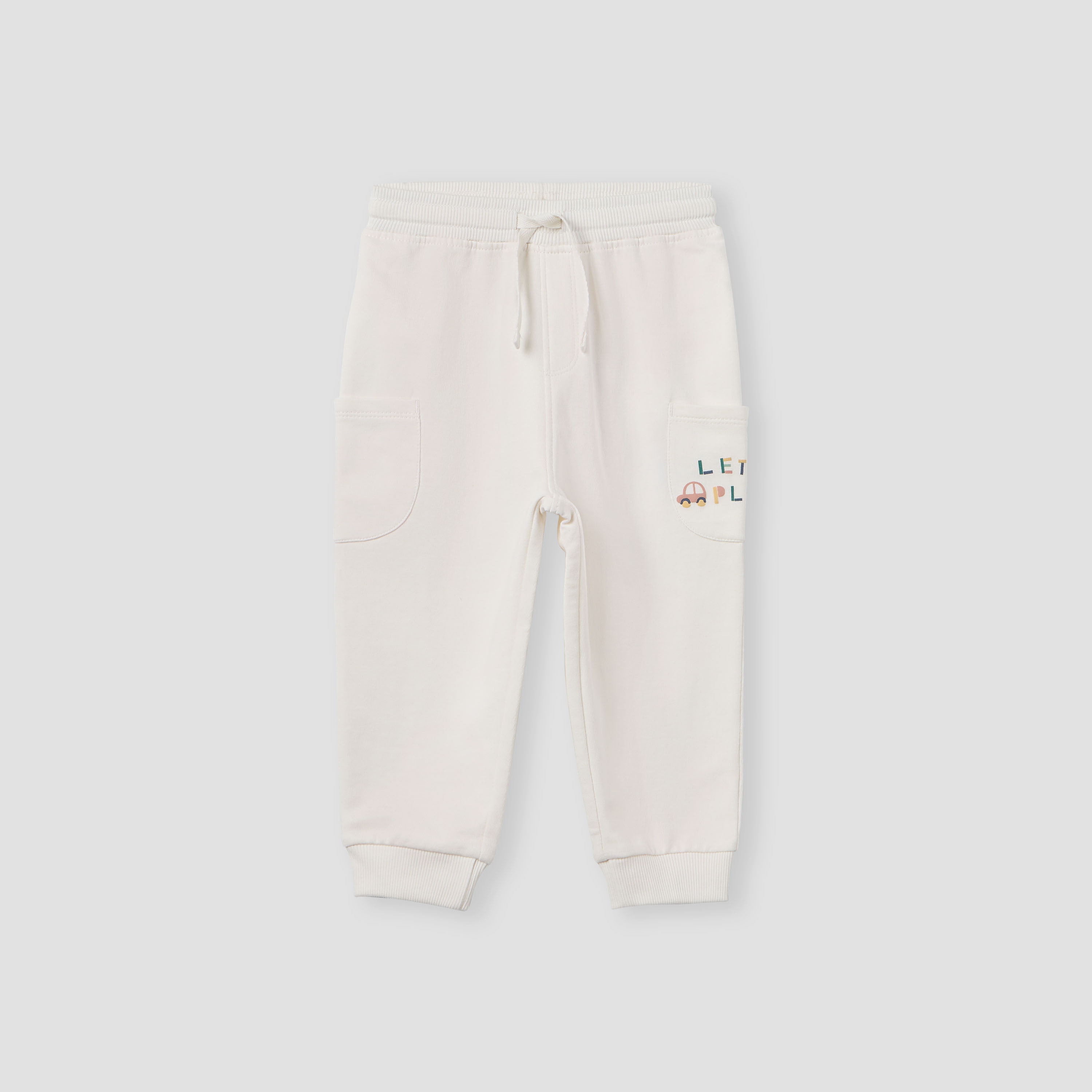 Juniors Printed Joggers with Pockets - Set of 2-baby-boys-clothing-bottoms-joggersandtrackpants-image-3