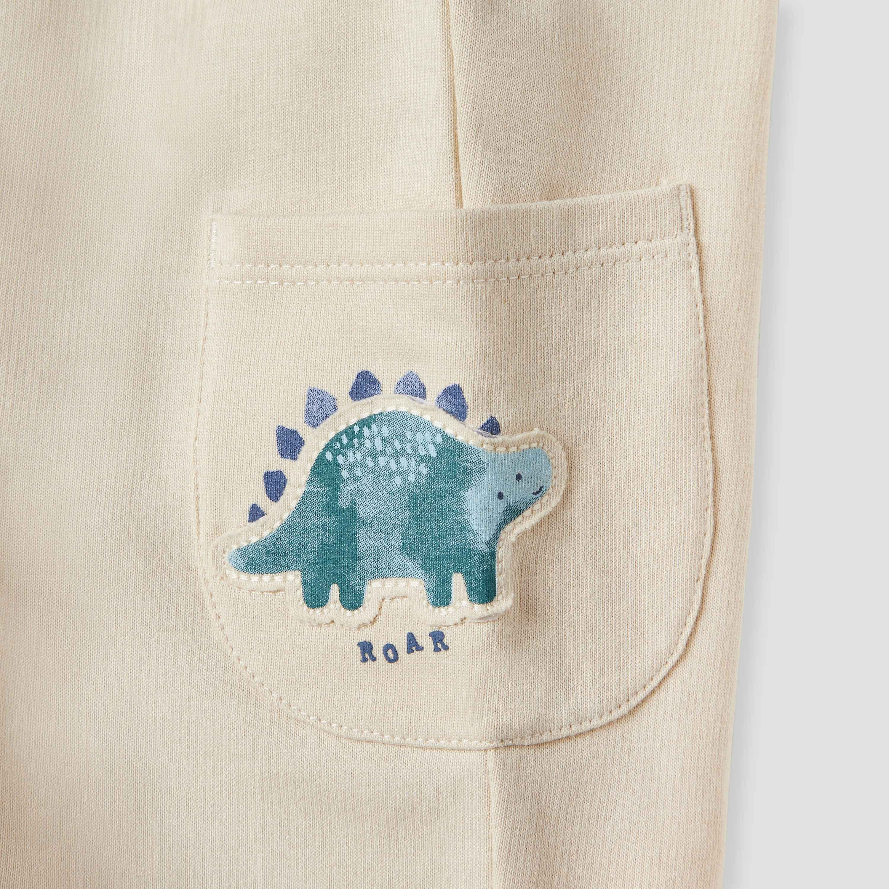 Juniors Solid Joggers with Drawstring Closure and Pockets - Set of 2-baby-boys-clothing-bottoms-joggersandtrackpants-image-5