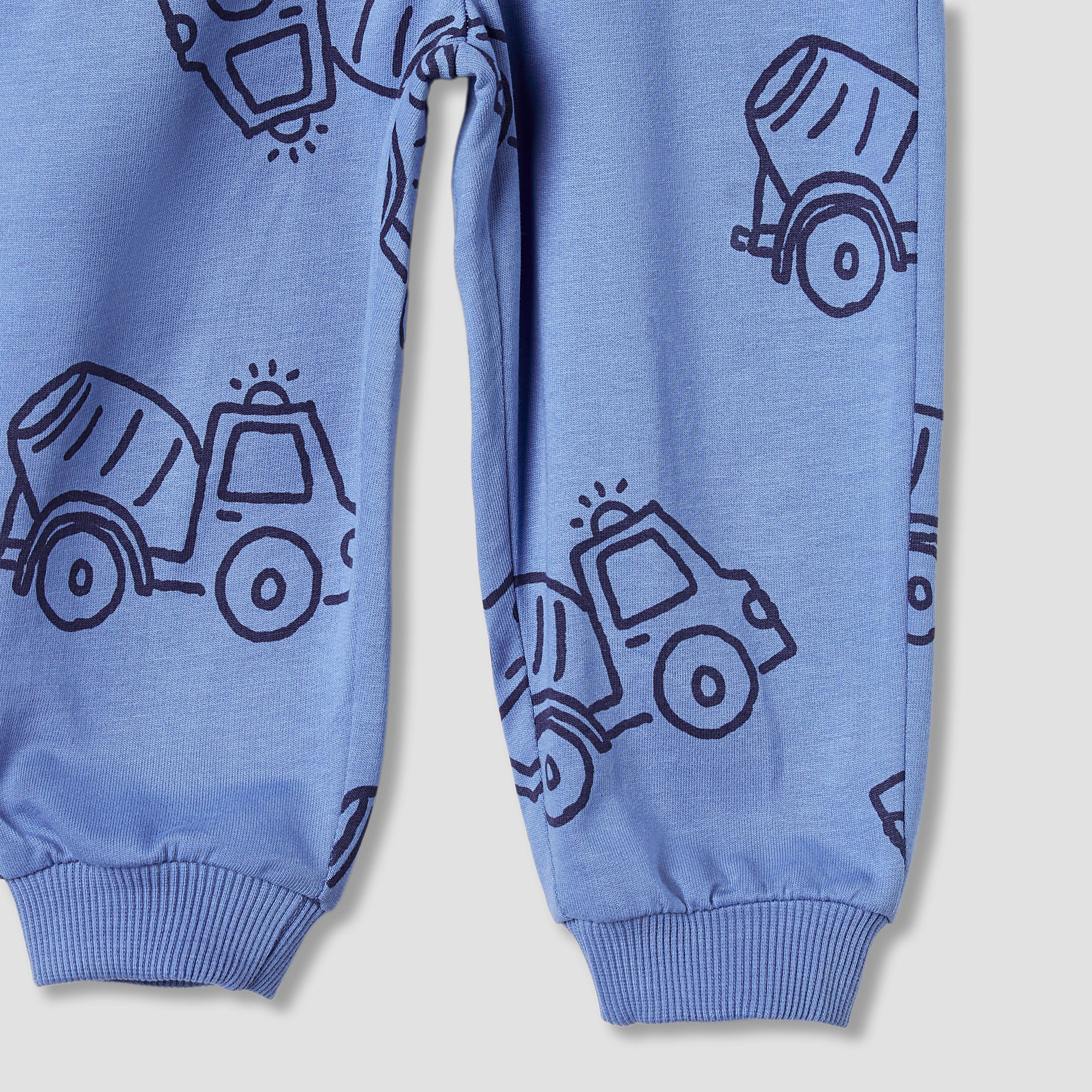 Juniors Truck Print Joggers with Pockets-baby-boys-clothing-bottoms-joggersandtrackpants-image-4