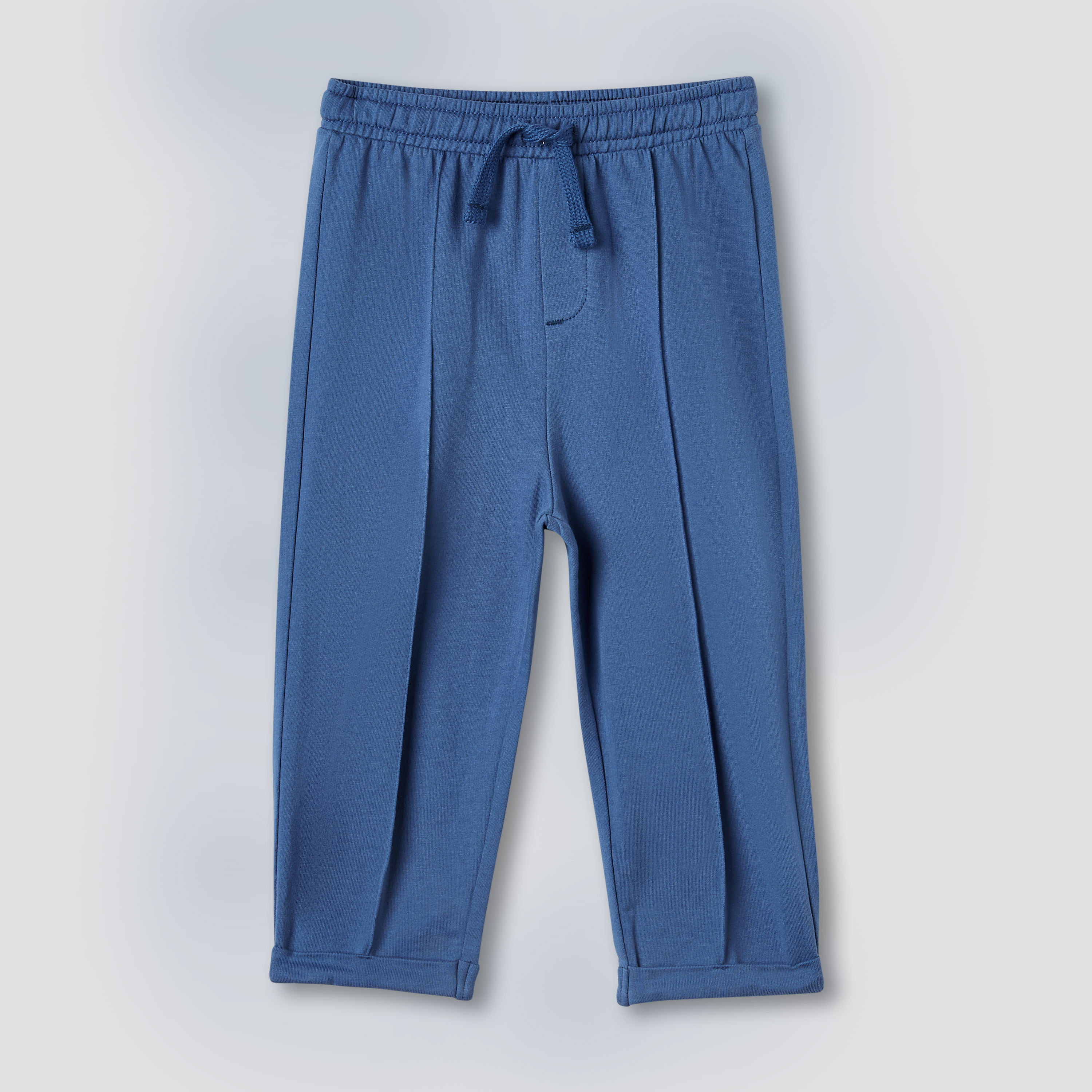 Juniors Solid Track Pant with Drawstring Waist-baby-boys-clothing-bottoms-joggersandtrackpants-image-1