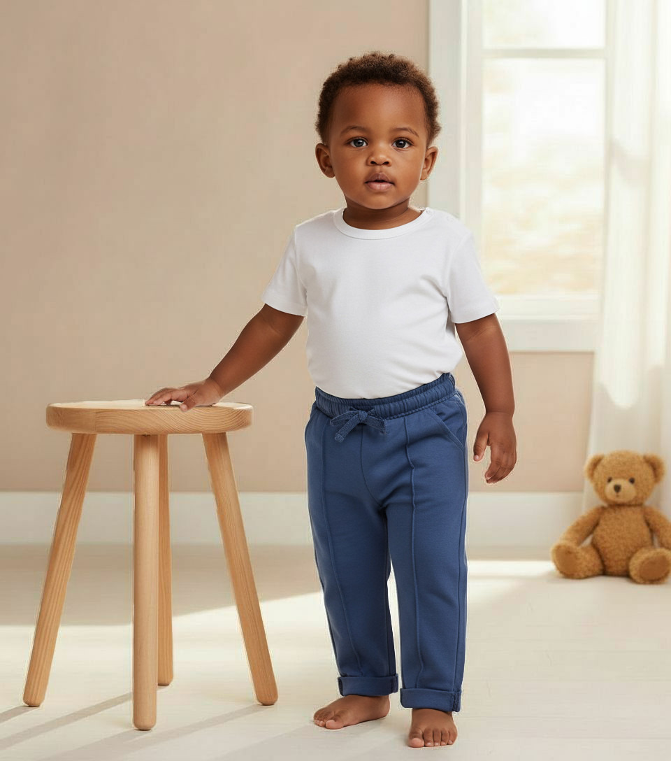 Juniors Solid Track Pant with Drawstring Waist-baby-boys-clothing-bottoms-joggersandtrackpants-image-5