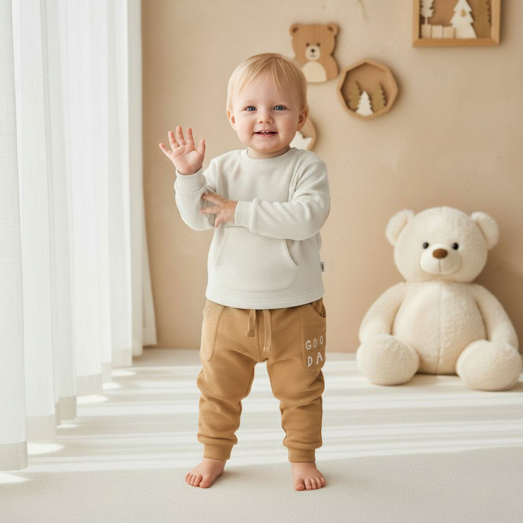 Juniors Embroidered Joggers with Pockets - Set of 2-baby-boys-clothing-bottoms-joggersandtrackpants-image-9