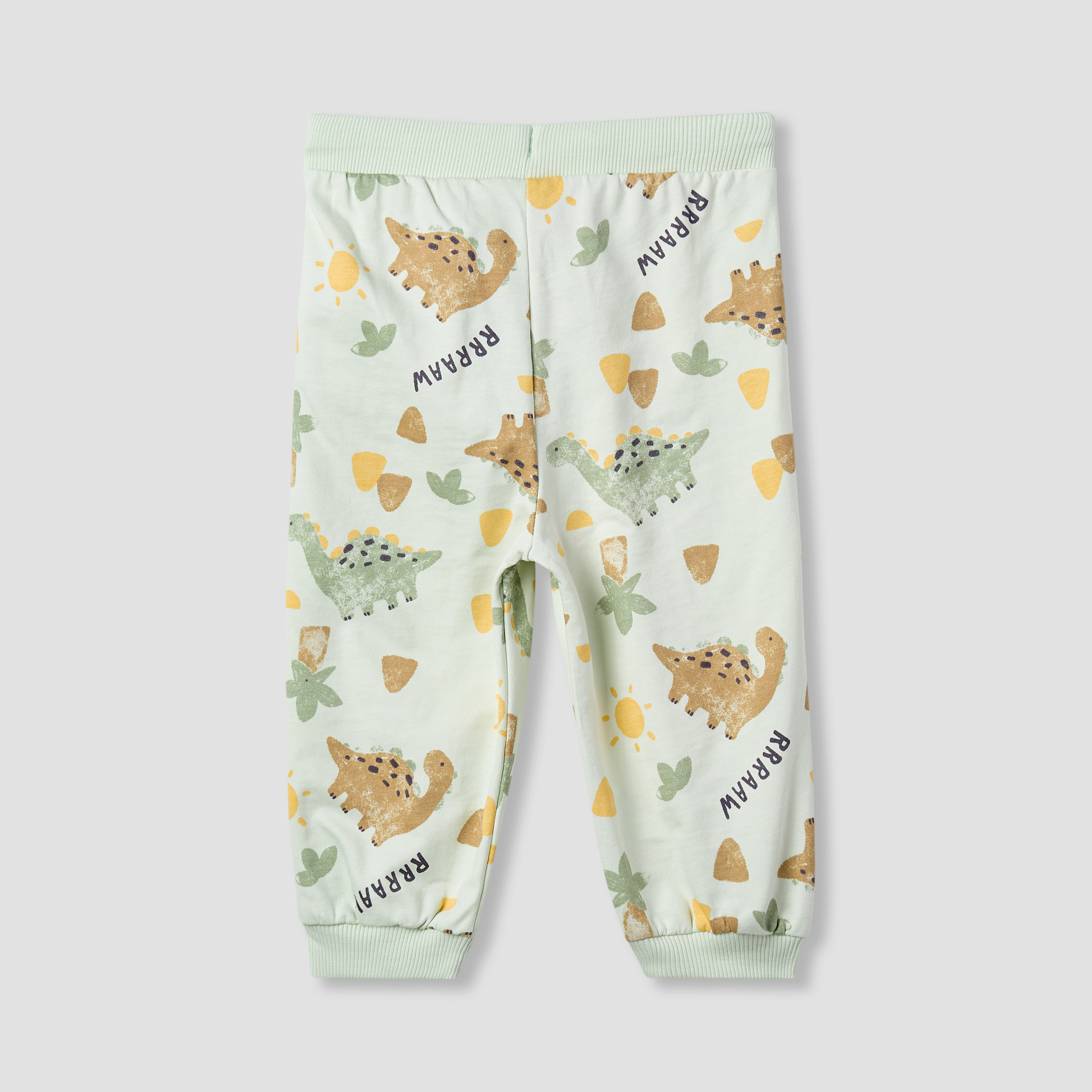 Juniors Dinosaur Print Joggers with Drawstring Closure-baby-boys-clothing-bottoms-joggersandtrackpants-image-2