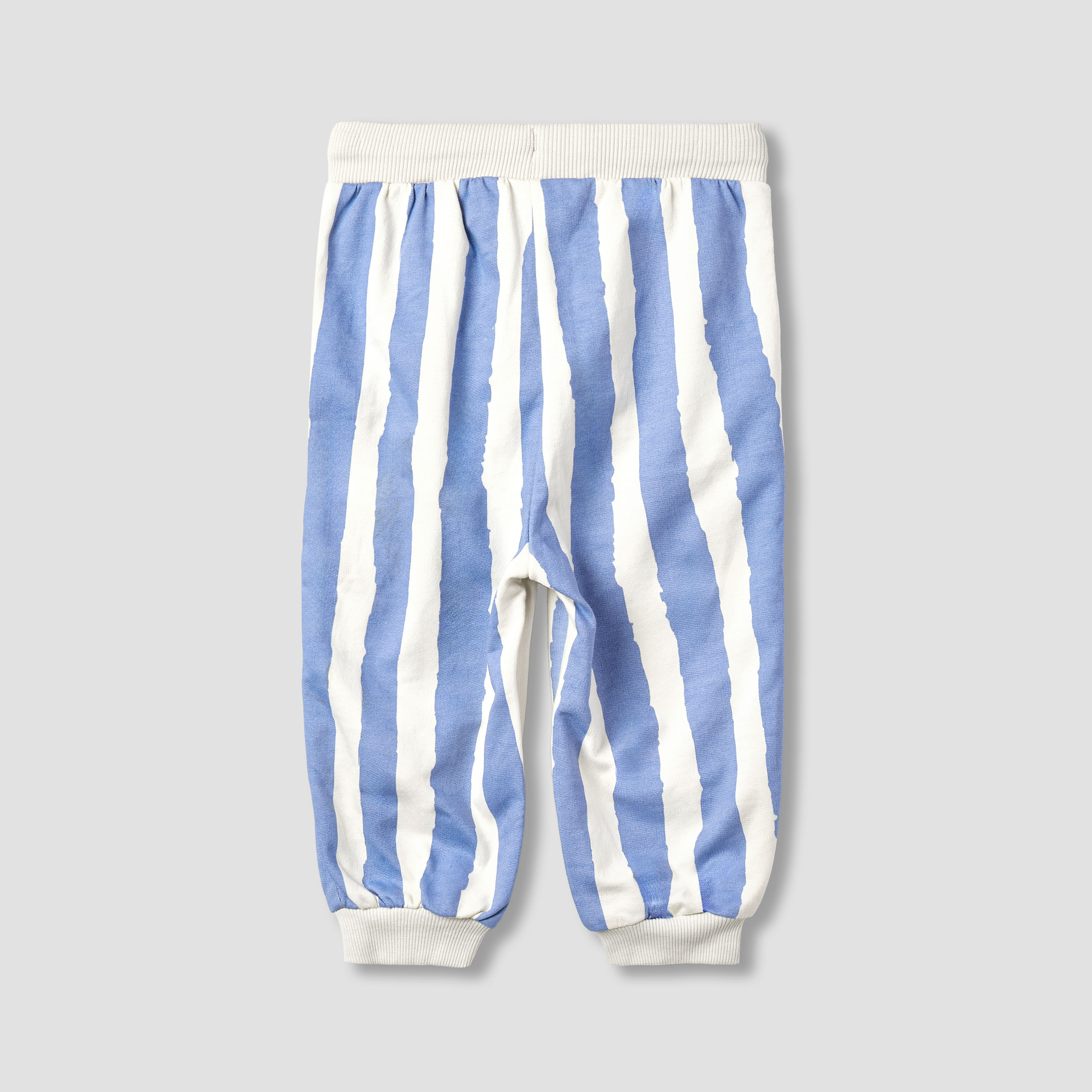 Juniors Striped Joggers with Drawstring Closure-baby-boys-clothing-bottoms-joggersandtrackpants-image-2