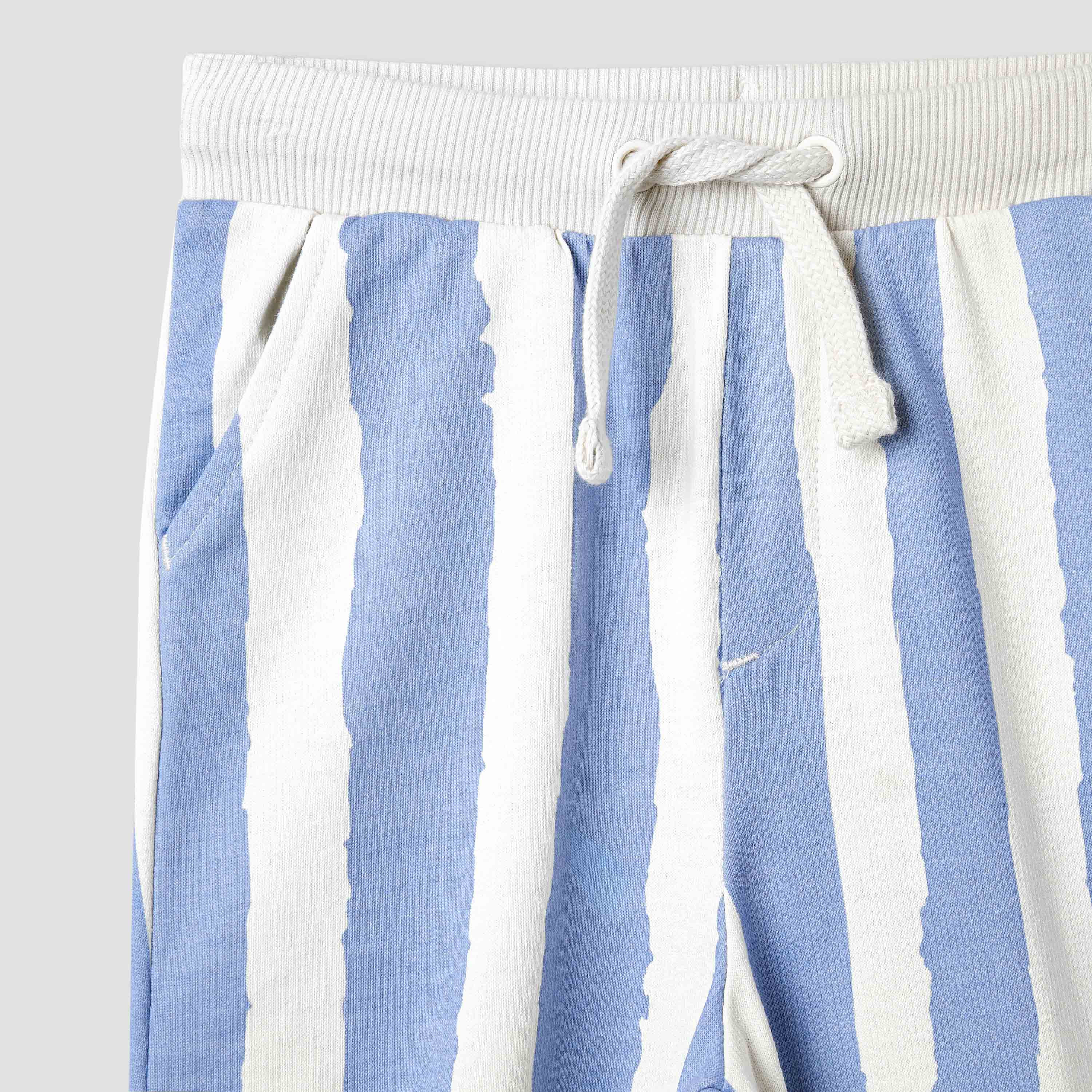 Juniors Striped Joggers with Drawstring Closure-baby-boys-clothing-bottoms-joggersandtrackpants-image-3