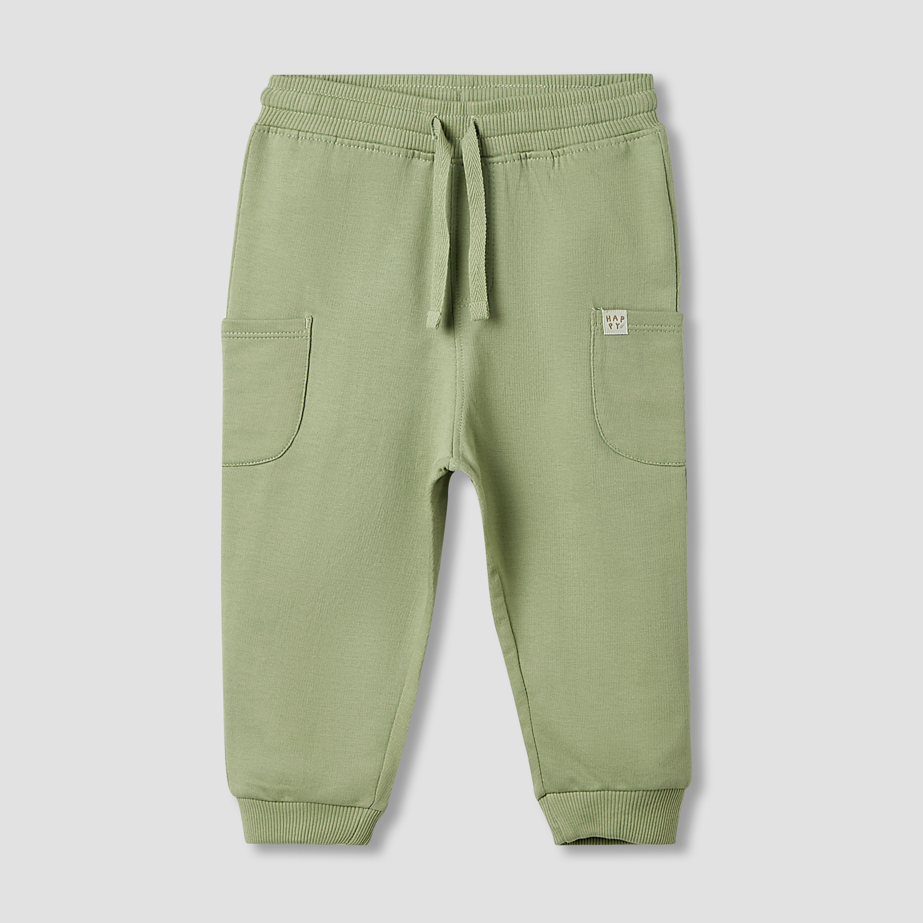 Juniors Boys Joggers with Pockets - Cotton - Elasticated Drawstring-baby-boys-clothing-bottoms-joggersandtrackpants-image-3