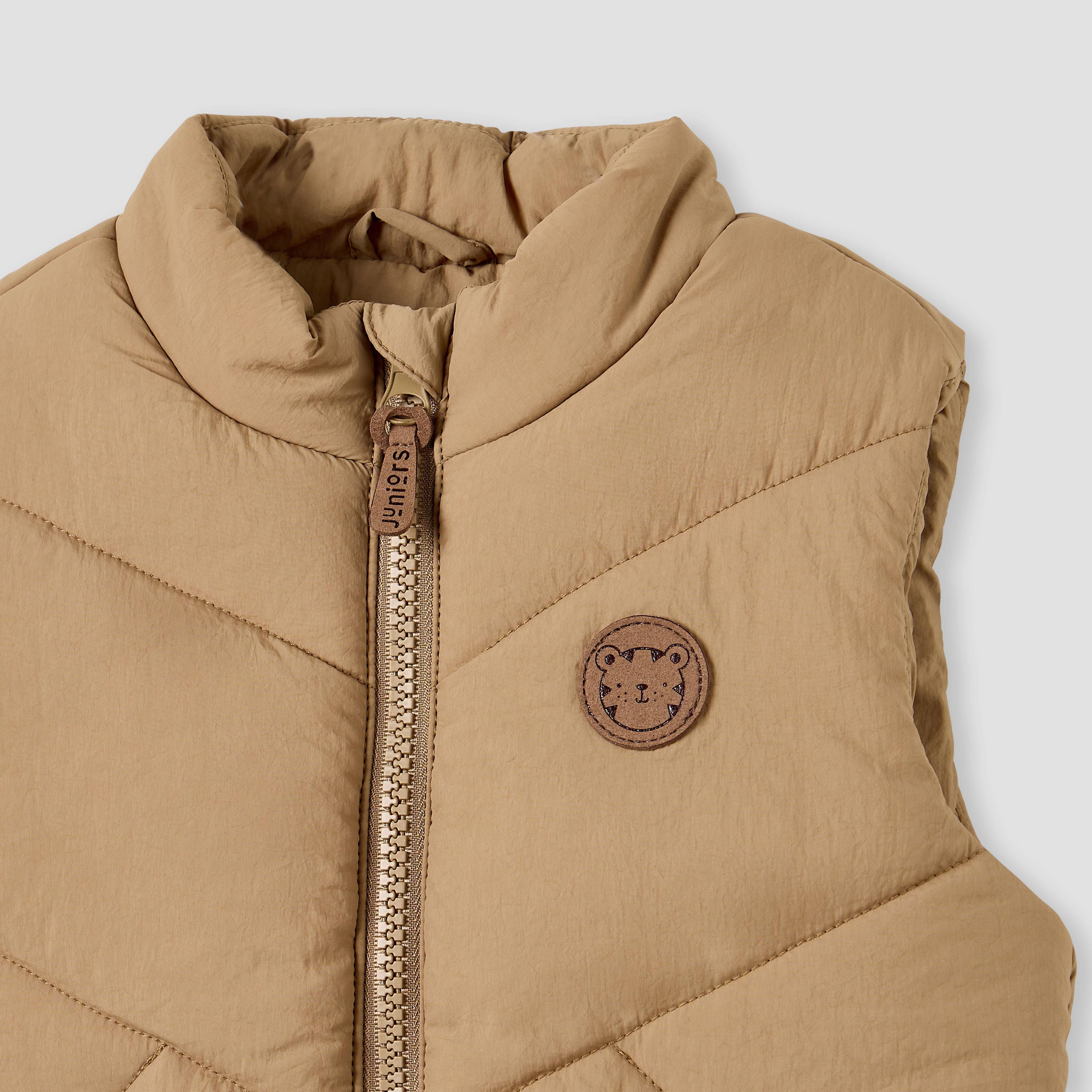 جيليه بسحاب إغلاق وجيوب وزخارف نمر من جونيورز-baby-boys-clothing-jacketsandblazers-image-2