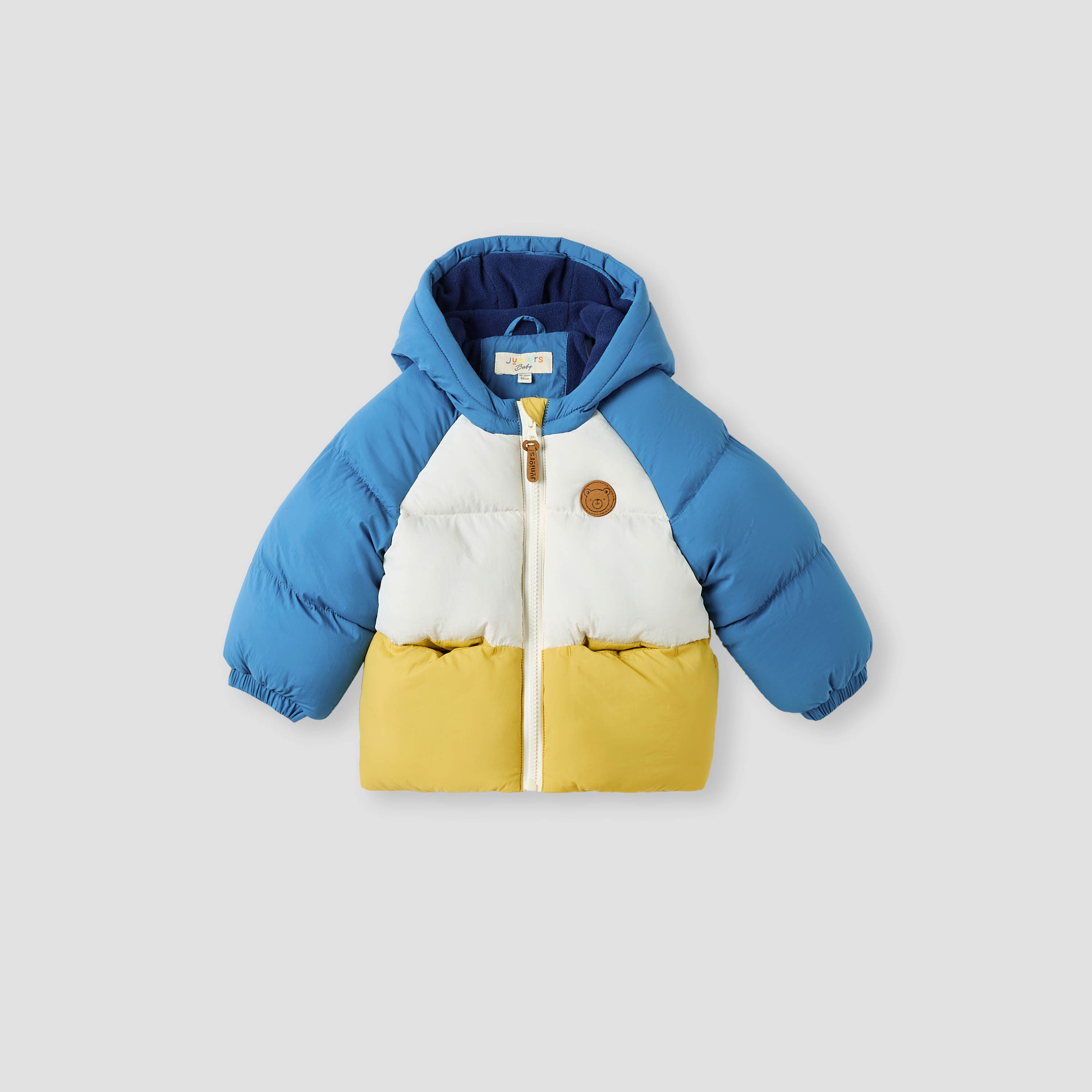 جاكيت بقبعة وسحاب إغلاق وقوالب ملونة من جونيورز-baby-boys-clothing-jacketsandblazers-image-4