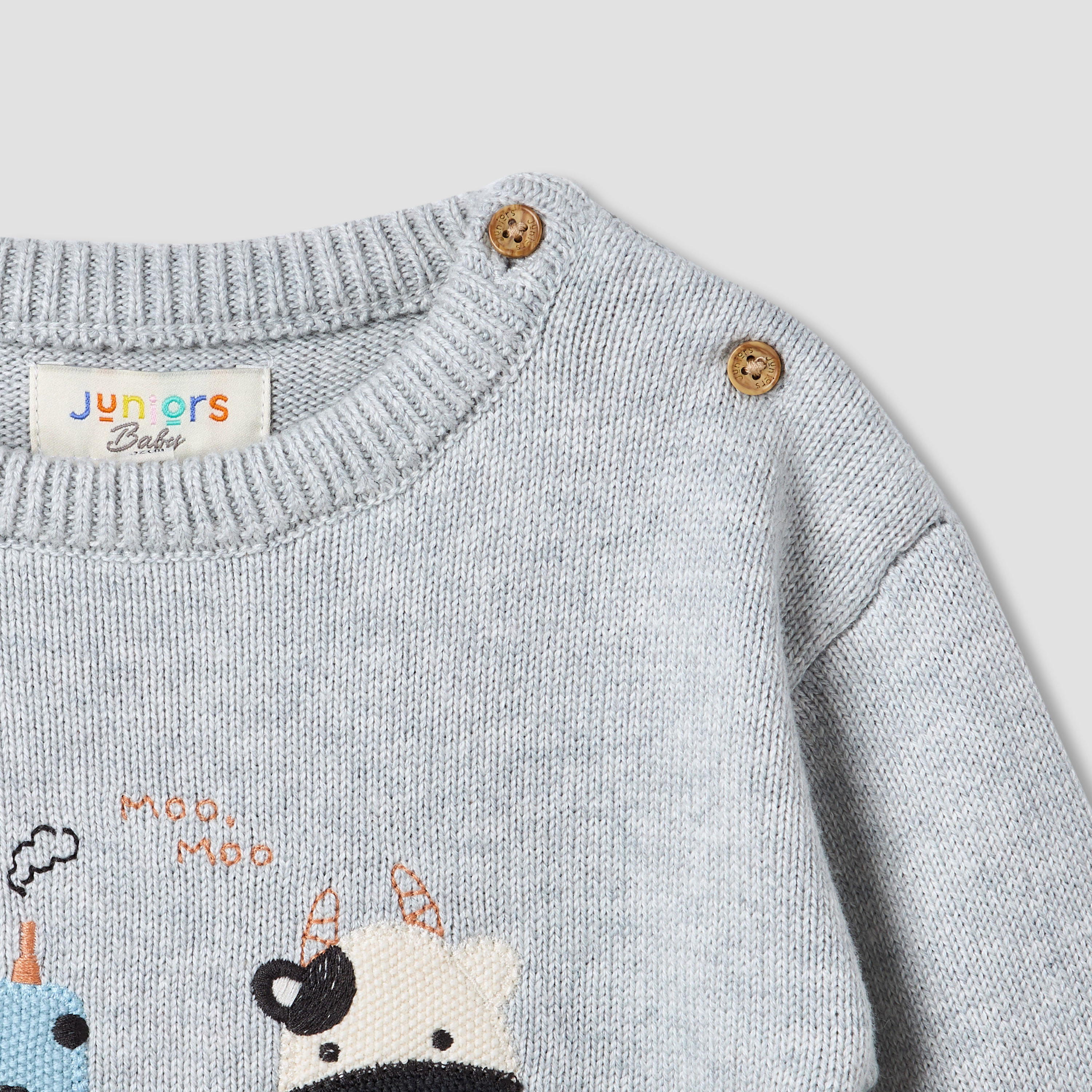 Juniors Embroidered Pullover with Long Sleeves-baby-boys-clothing-jumpersandcardigans-image-4