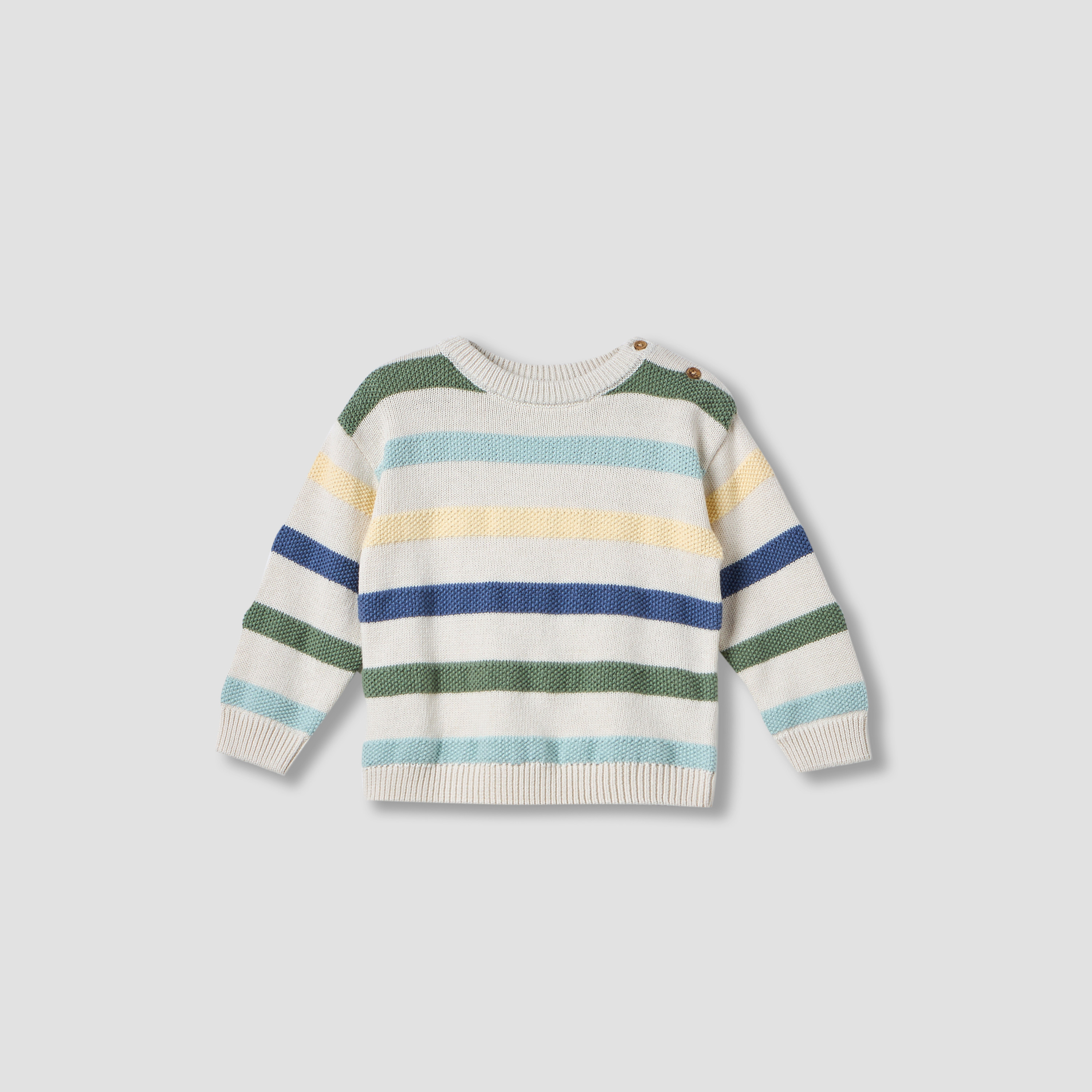 بلوفر مخطط بأكمام طويلة من جونيورز-baby-boys-clothing-jumpersandcardigans-image-5