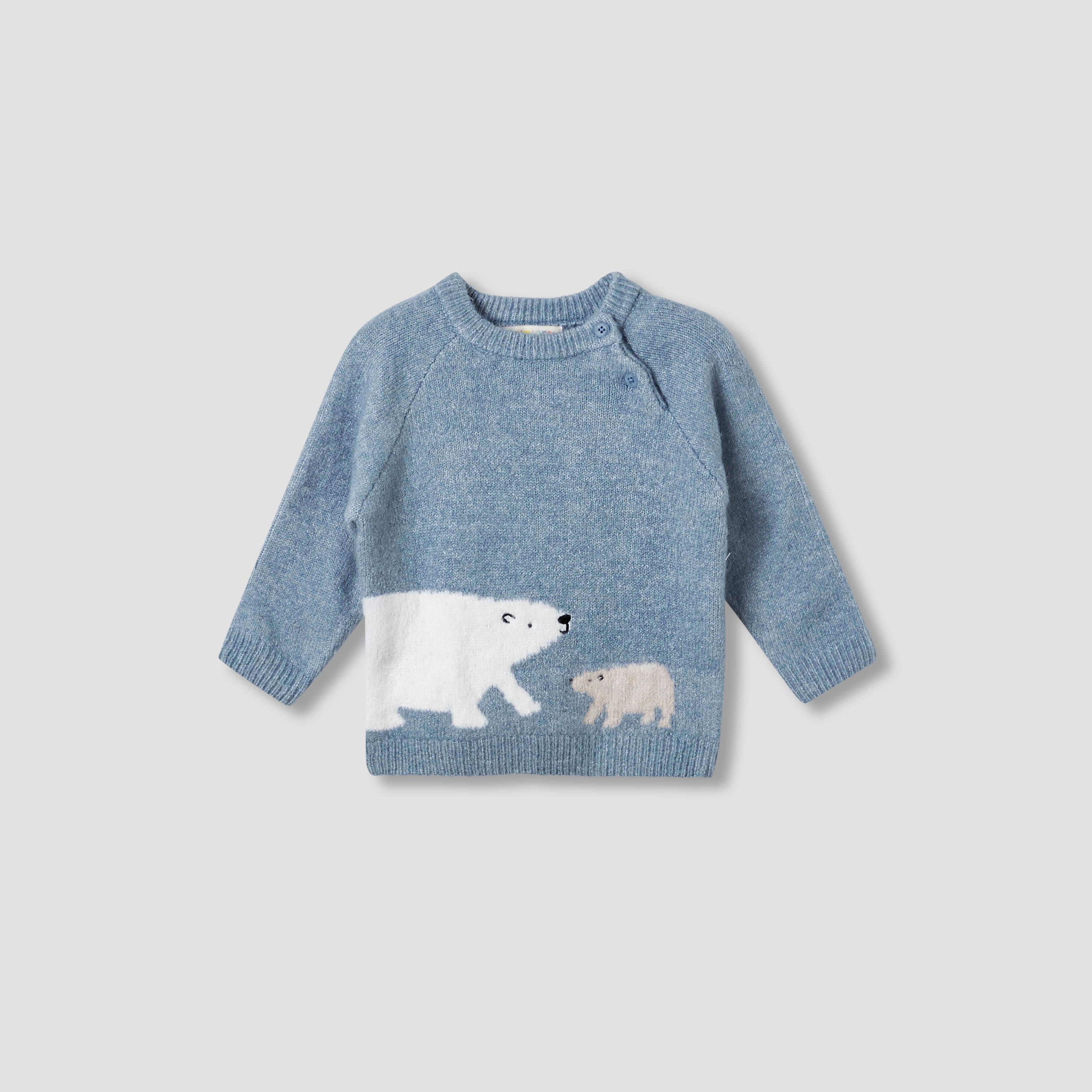 بلوفر بارز الملمس بأكمام طويلة وتصميم حيوانات من جونيورز-baby-boys-clothing-jumpersandcardigans-image-5