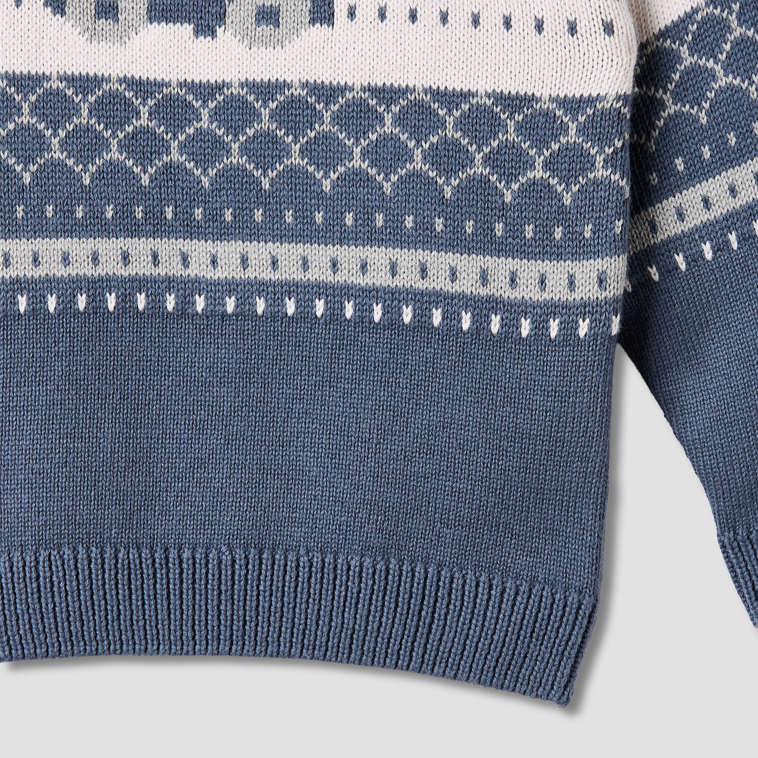 كنزة بطبعات سيارات وأكمام طويلة من جونيورز-baby-boys-clothing-jumpersandcardigans-image-1