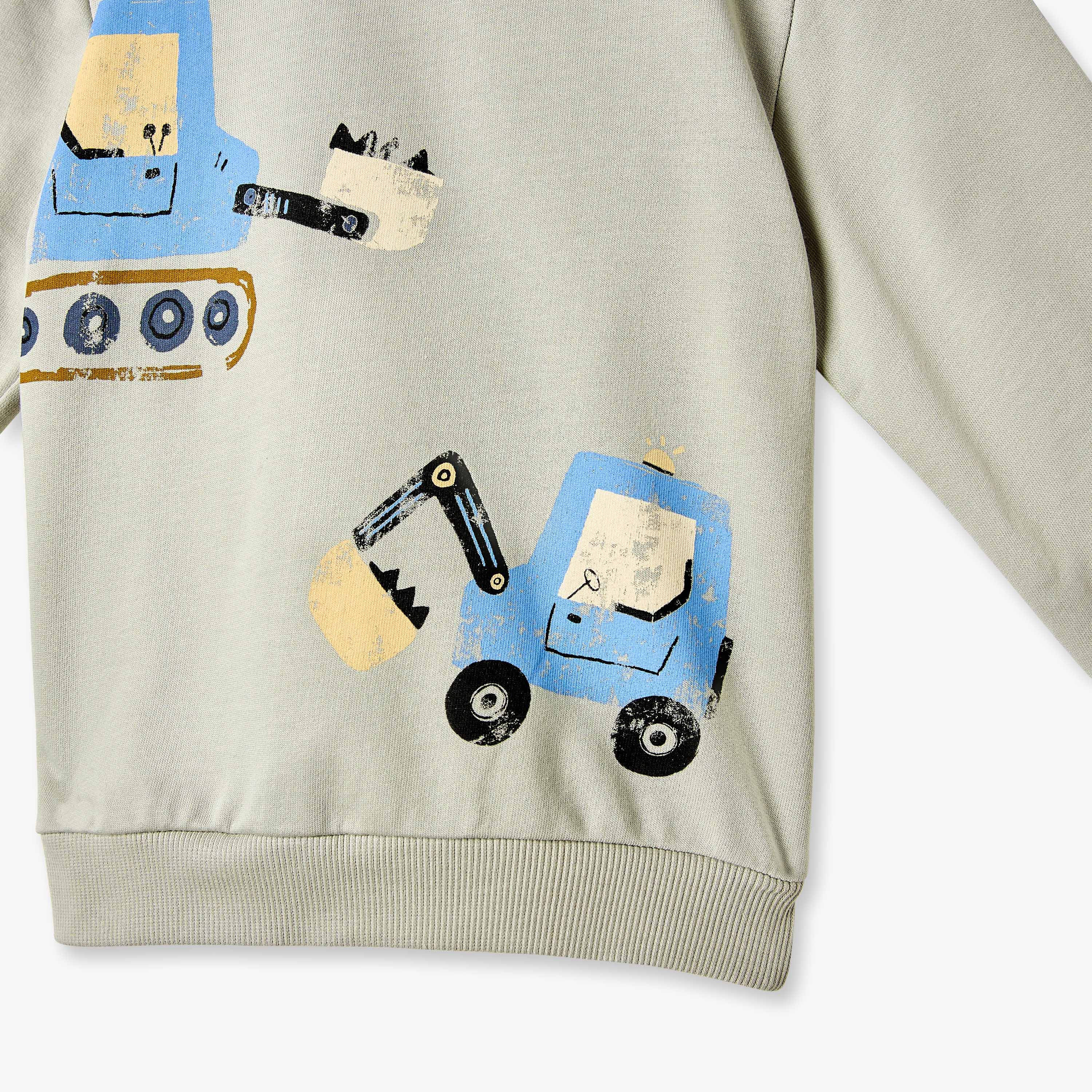 سويت شيرت بطبعات جرافيك وبزر إغلاق وأكمام طويلة من جونيورز-baby-boys-clothing-sweatshirts-image-2