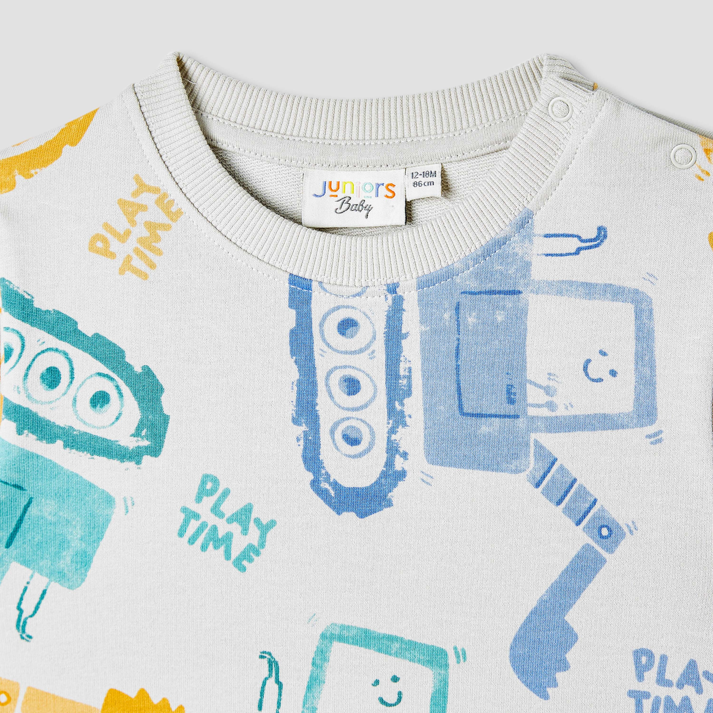 سويت شيرت بأكمام طويلة وطبعات من جونيورز-baby-boys-clothing-sweatshirts-image-3