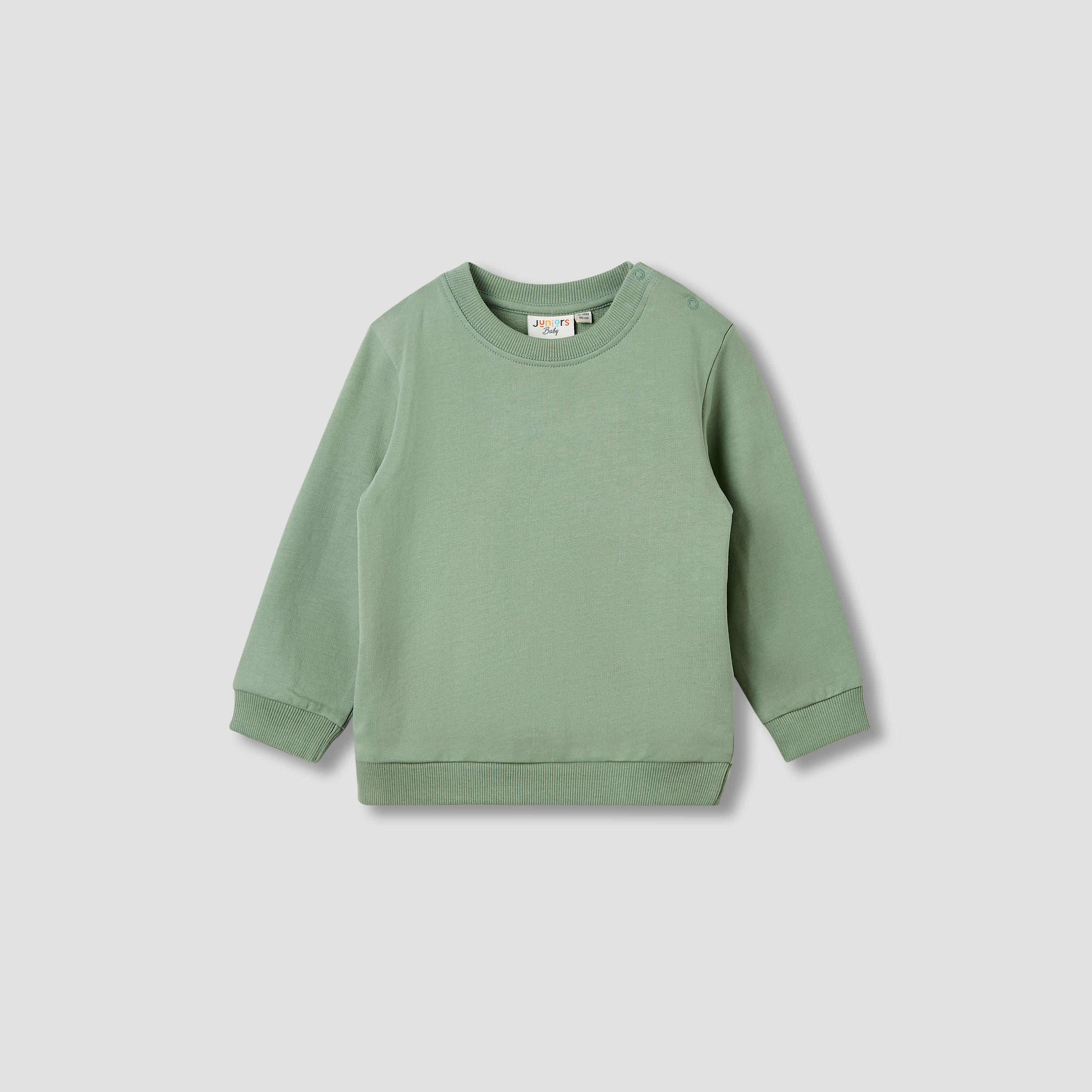 بلوفر سادة بأكمام طويلة للأولاد من جونيورز - طقم من قطعتين-baby-boys-clothing-sweatshirts-image-3