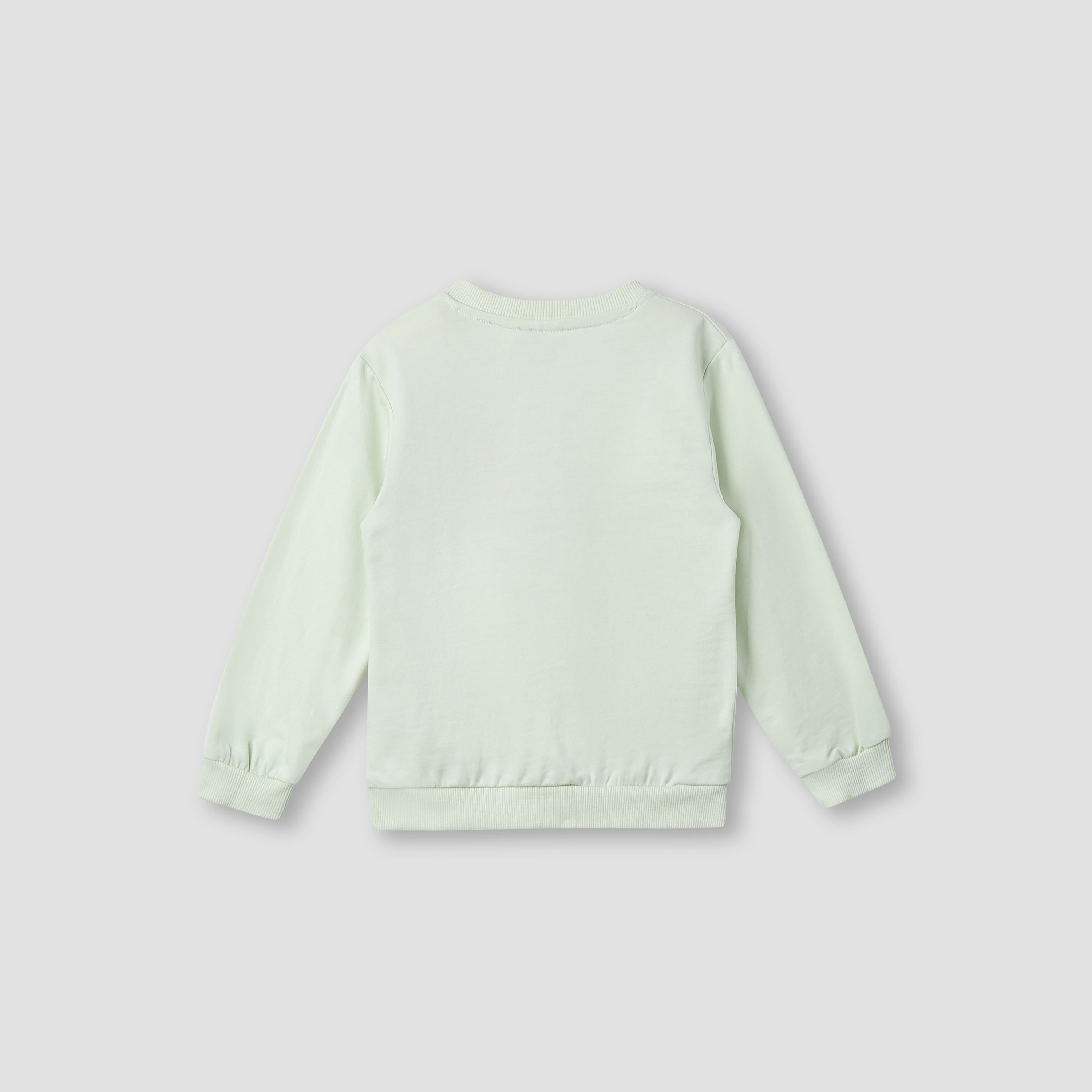 Juniors Dinosaur Print Sweatshirt with Long Sleeves-baby-boys-clothing-sweatshirts-image-2