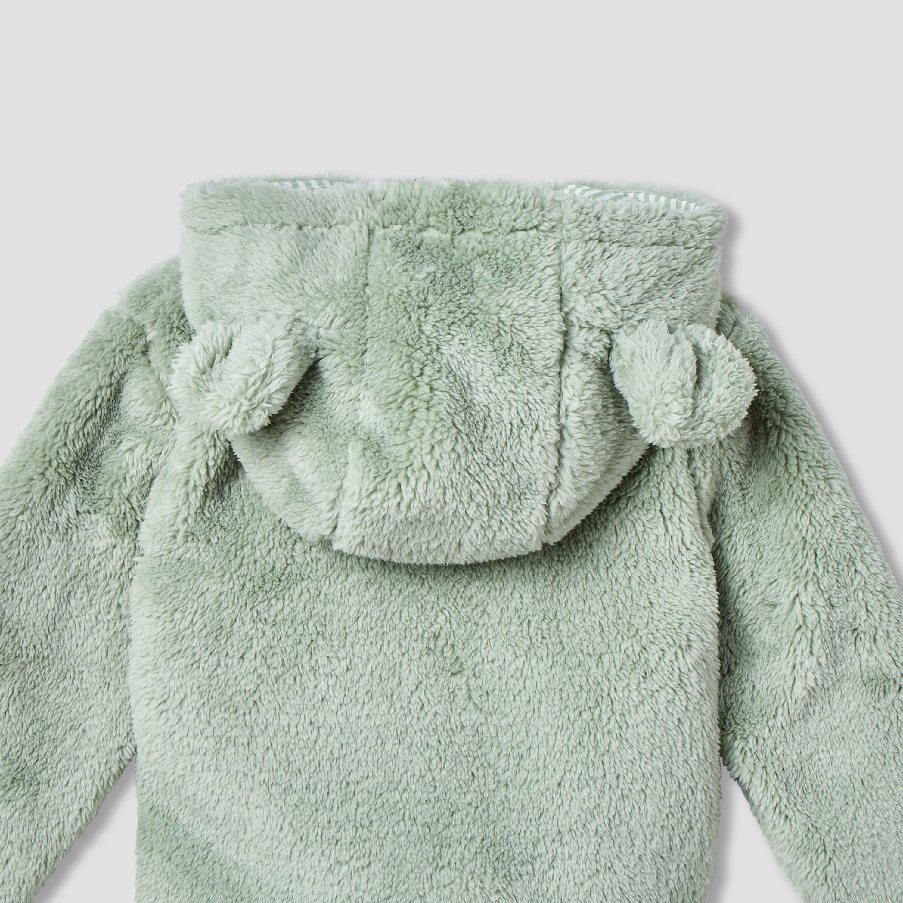 Juniors Bear Applique Zip Through Hoodie with Long Sleeves-baby-boys-clothing-winterwear-jacketsandblazers-image-6