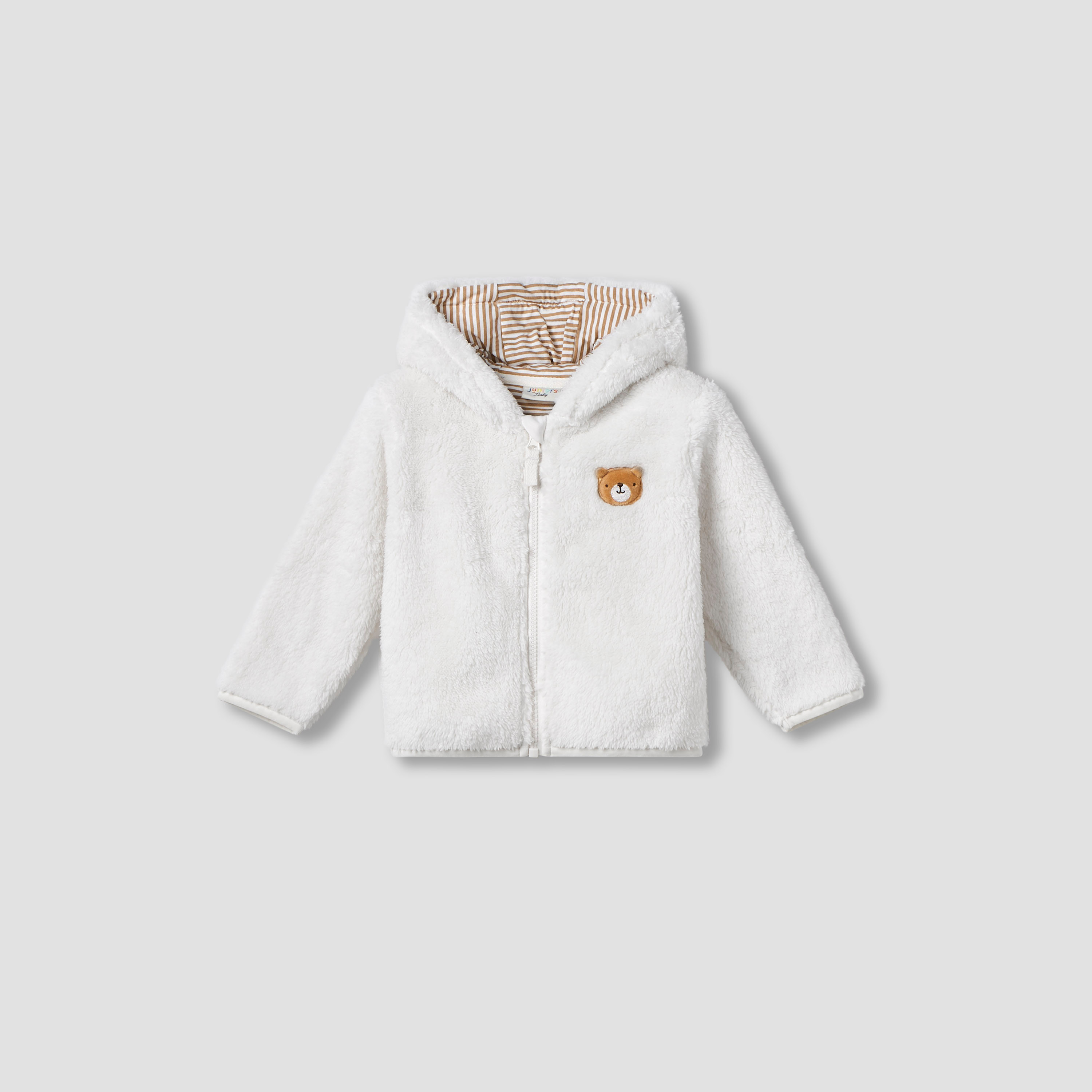 هودي بأكمام طويلة بسحاب وتصميم دب مطرز من جونيورز-baby-boys-clothing-jacketsandblazers-image-5