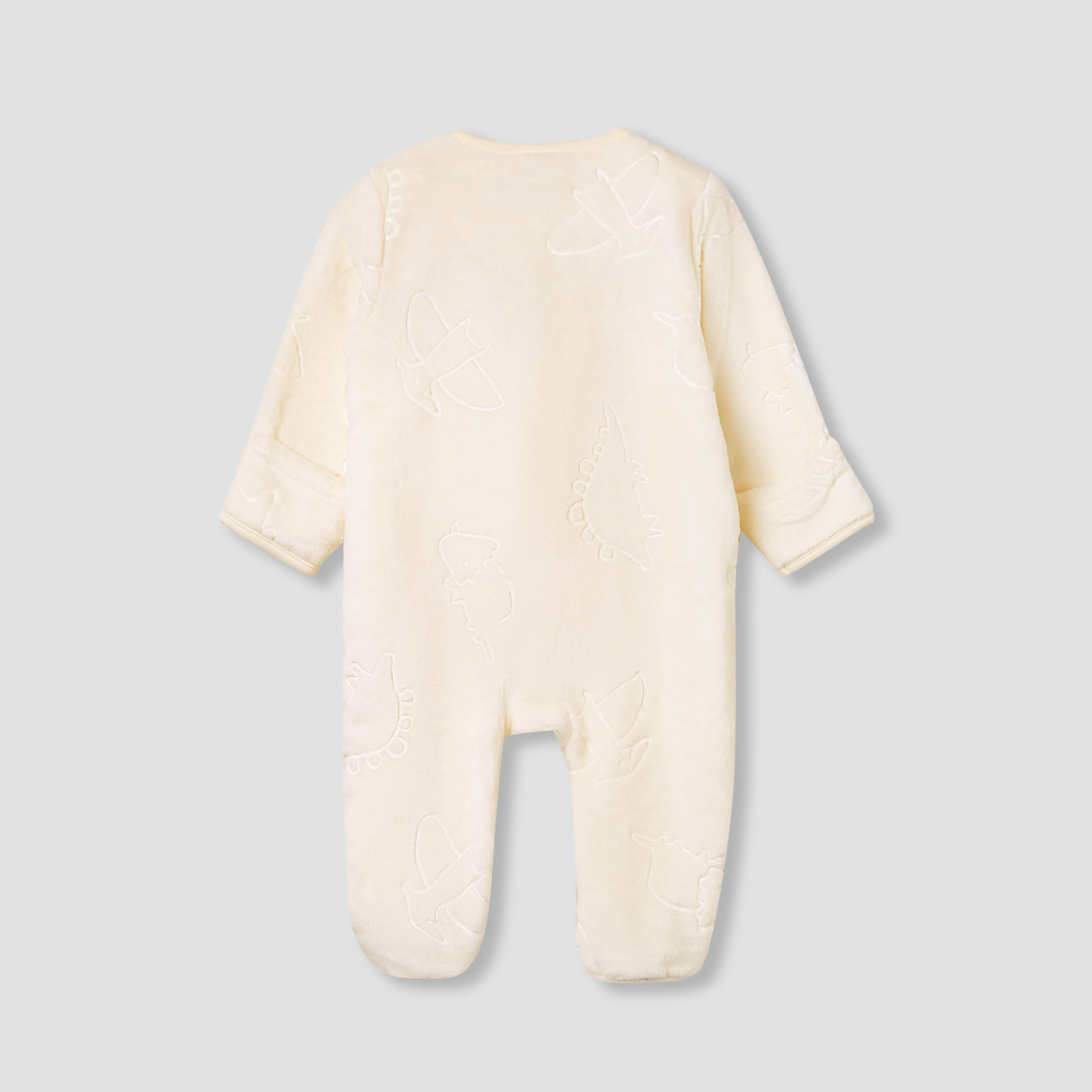 أفرول بنقوش ديناصور وأكمام طويلة من جونيورز-baby-boys-clothing-rompers-image-4