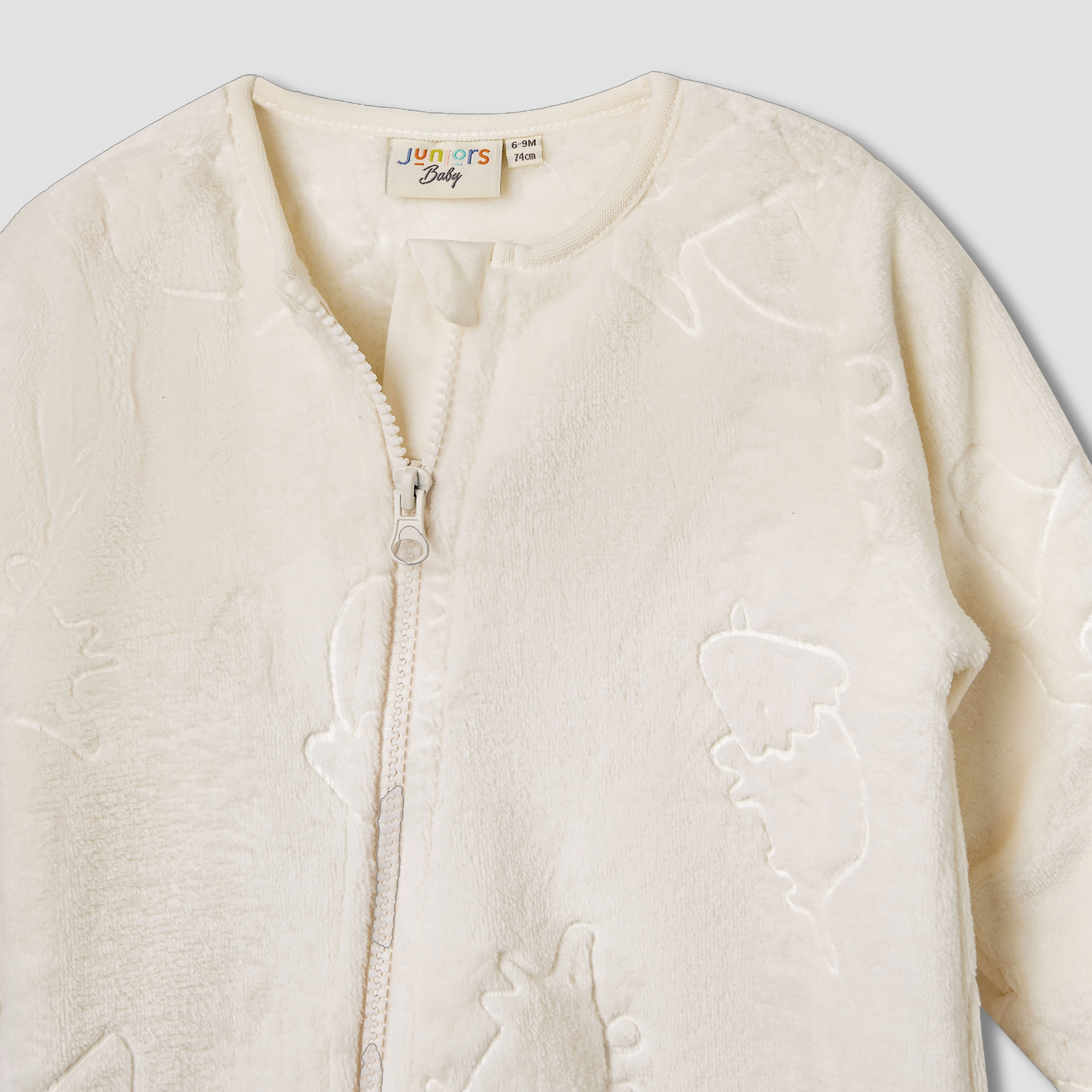 أفرول بنقوش ديناصور وأكمام طويلة من جونيورز-baby-boys-clothing-rompers-image-3