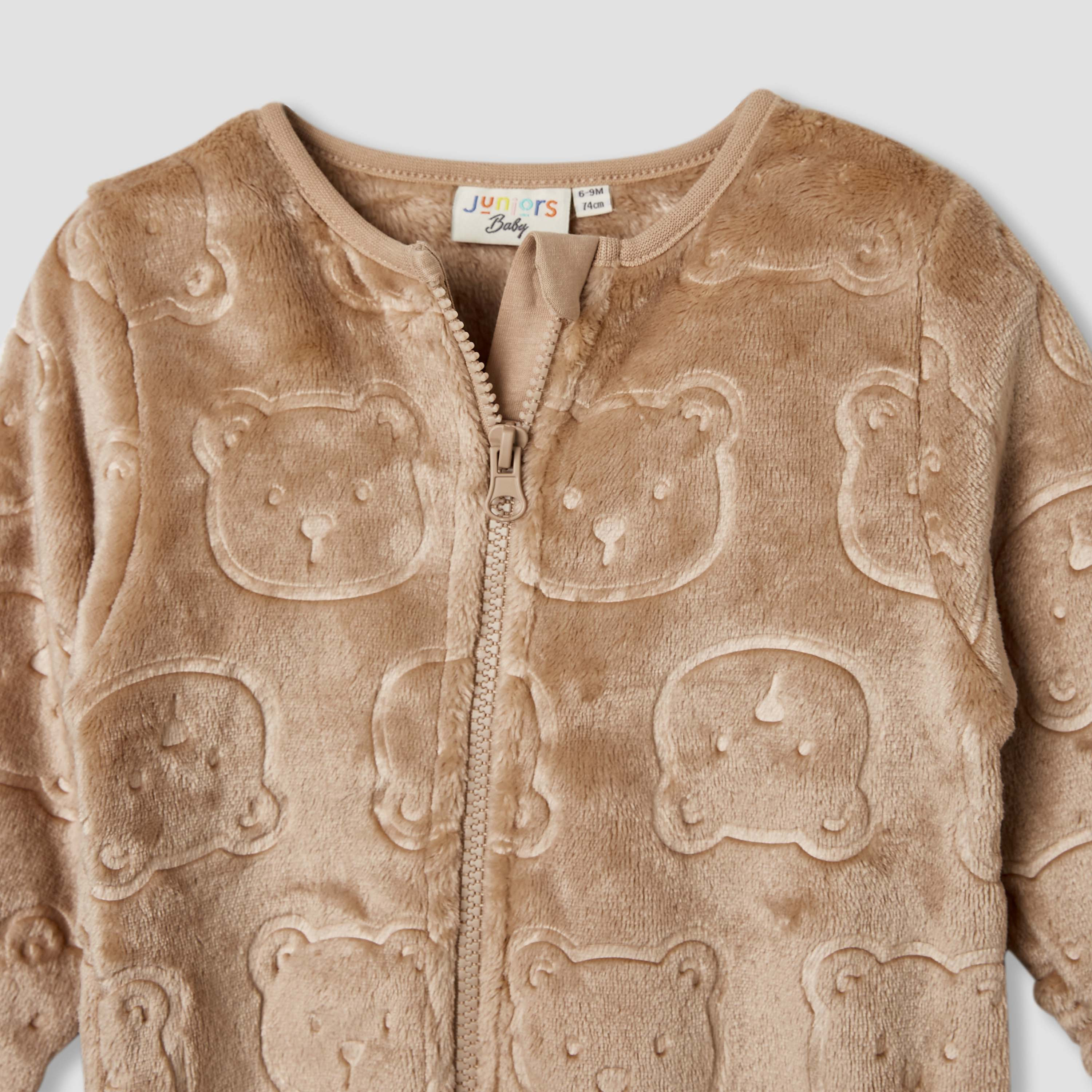 أفرول بنقوش ديناصور وأكمام طويلة من جونيورز-baby-boys-clothing-rompers-image-3