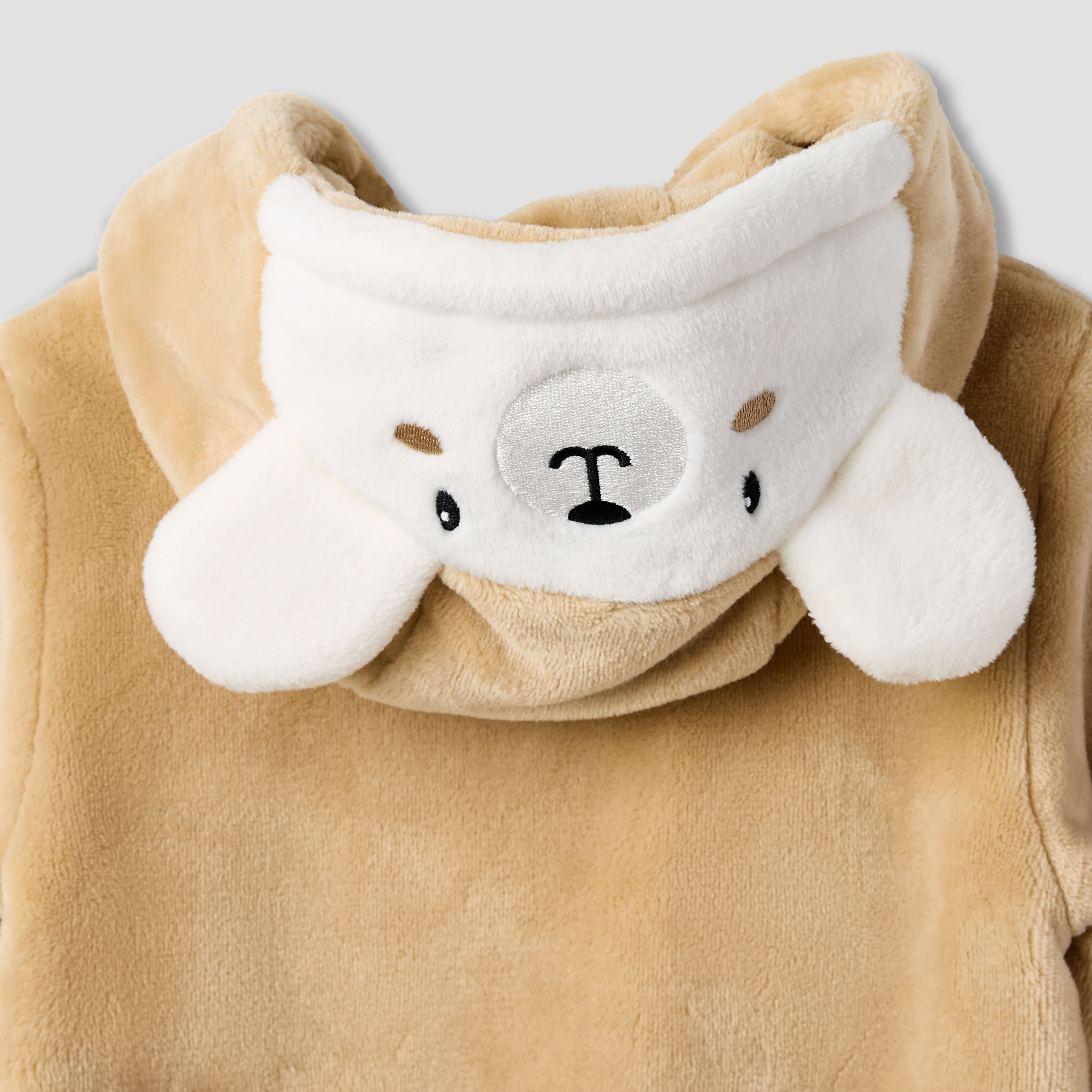 أفرول بوليستر بقبعة وأكمام طويلة وسحاب إغلاق من جونيورز-baby-boys-clothing-nightwear-sleepsuits-image-5