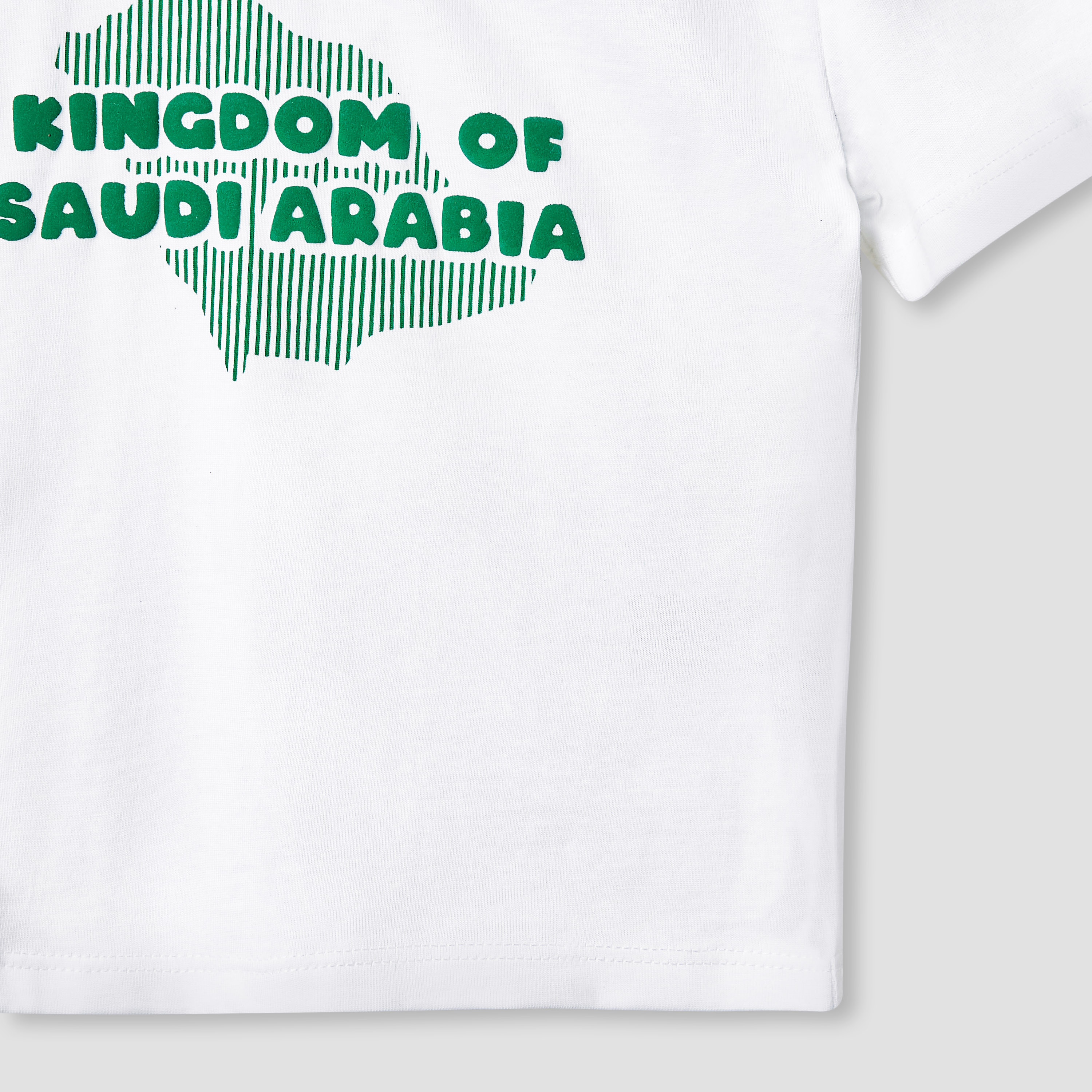Juniors KSA National Day Print T-shirt and Joggers Set-baby-boys-clothing-setsandcoords-image-5