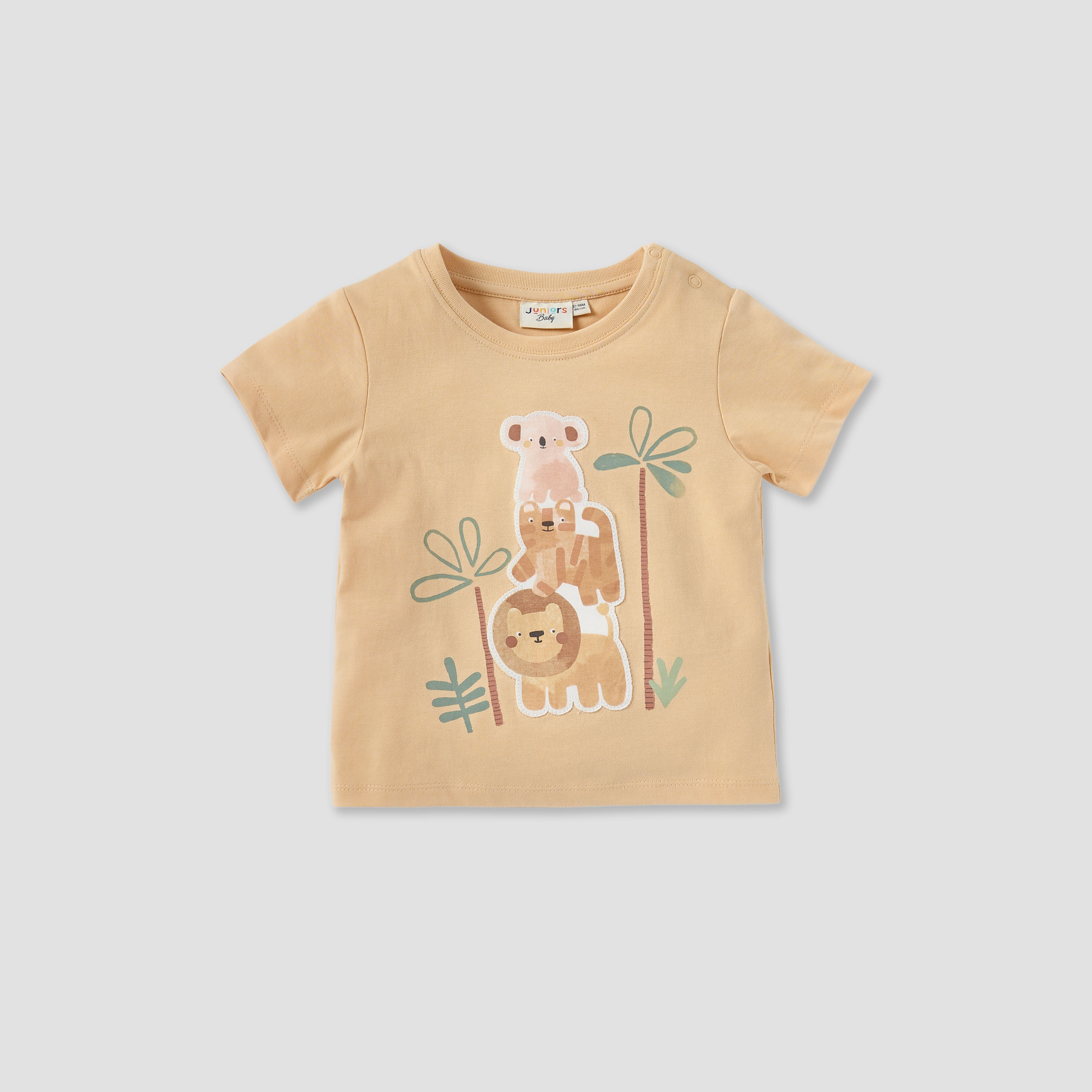 Juniors 3-Piece Applique Detail T-shirt and Shorts Set-baby-boys-clothing-setsandcoords-image-3