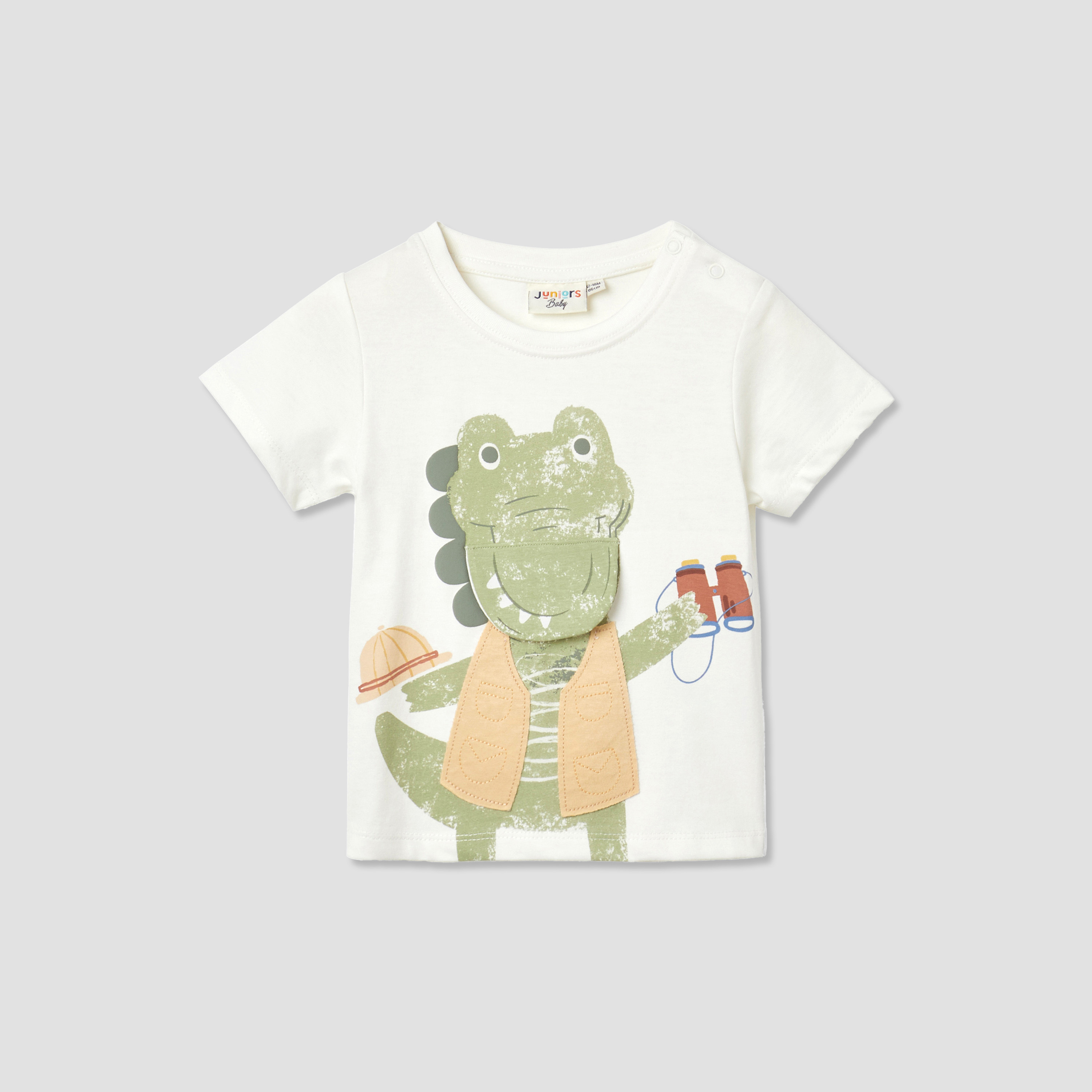طقم شورت وتيشيرت 3 قطع بطبعات من جونيورز-baby-boys-clothing-setsandcoords-image-2
